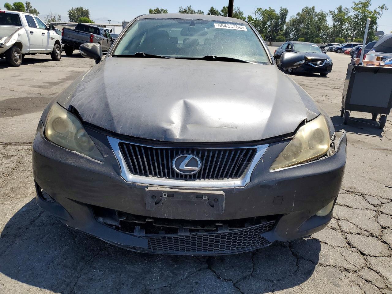 2009 Lexus Is 250 Угольный vin: JTHBK262392087741