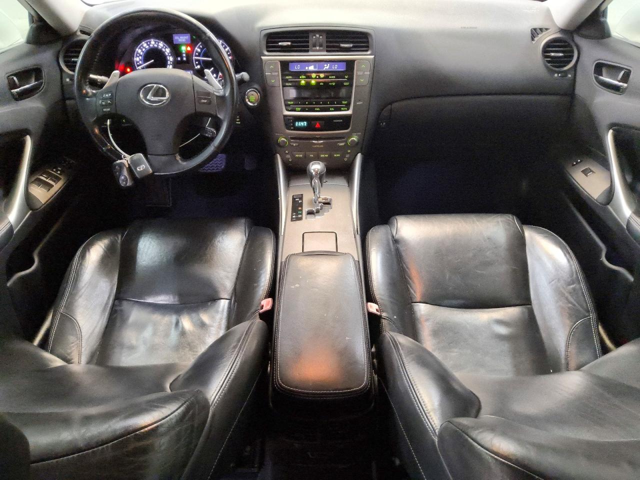 2009 Lexus Is 250 Base White vin: JTHBK262392088775