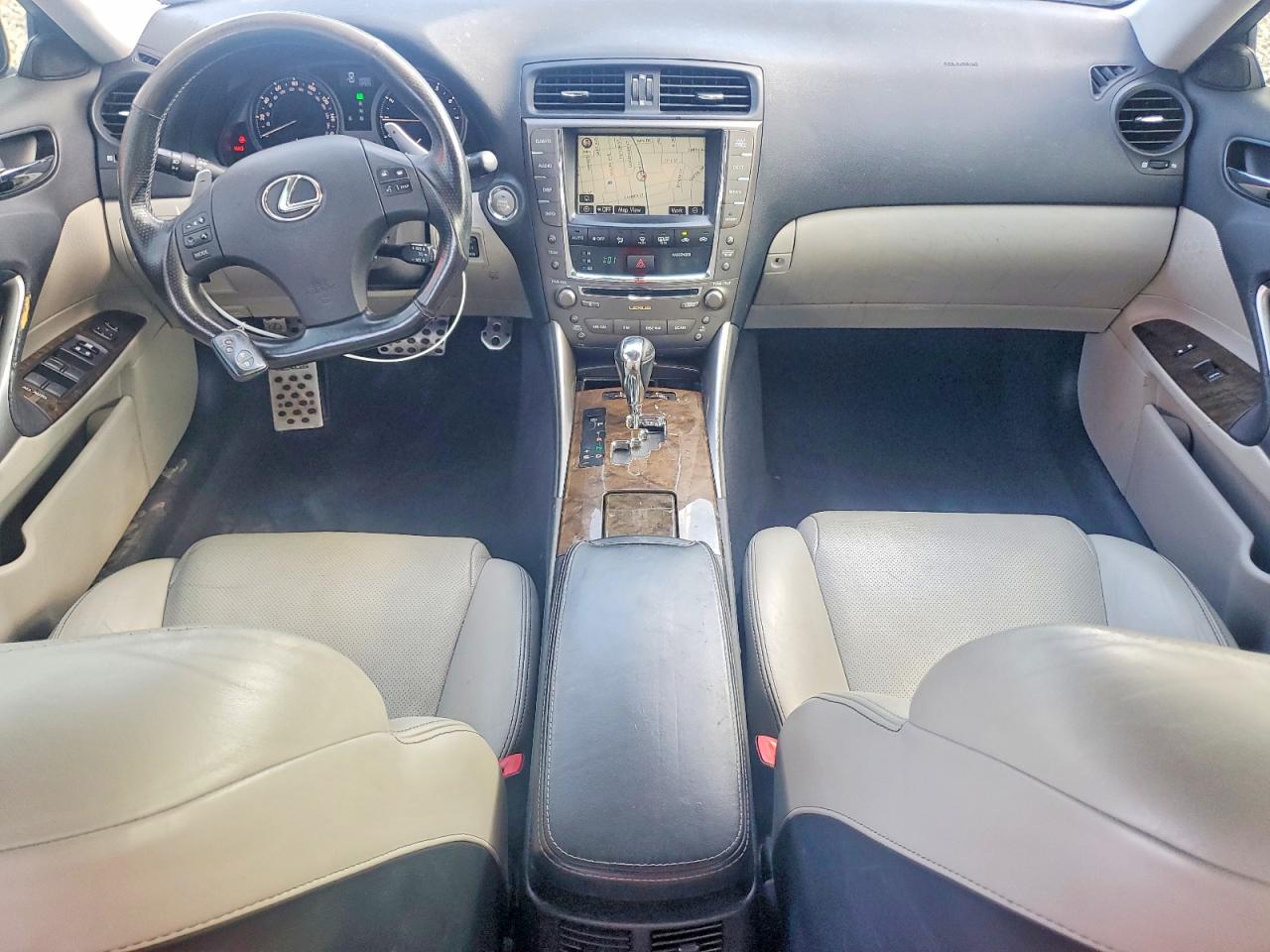 2009 Lexus Is250 Black vin: JTHBK262392093068