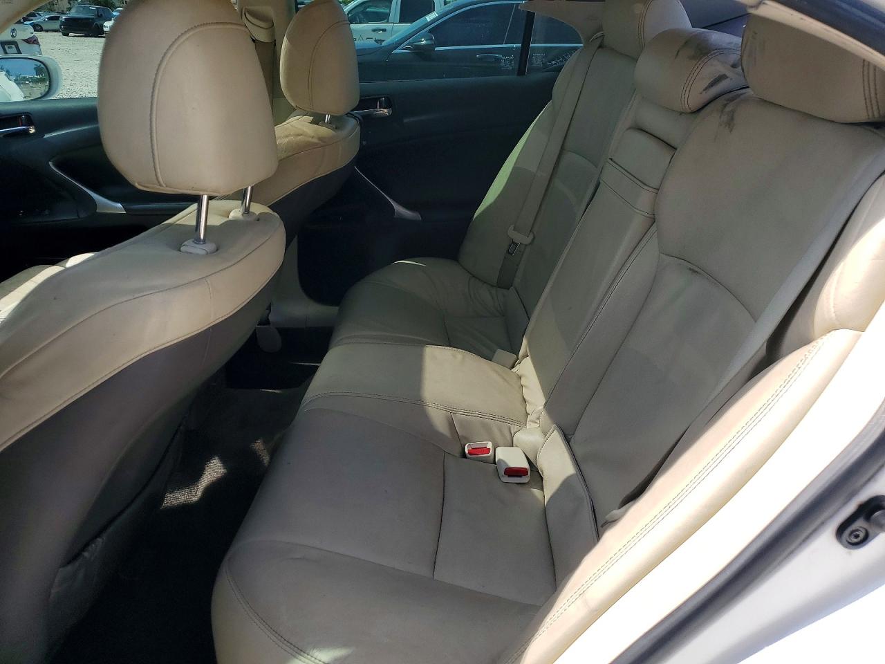 2009 Lexus Is 250 White vin: JTHBK262395087978