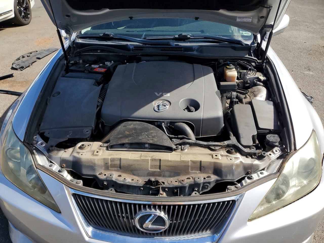 2006 Lexus Is 250 Base Silver vin: JTHBK262462015104