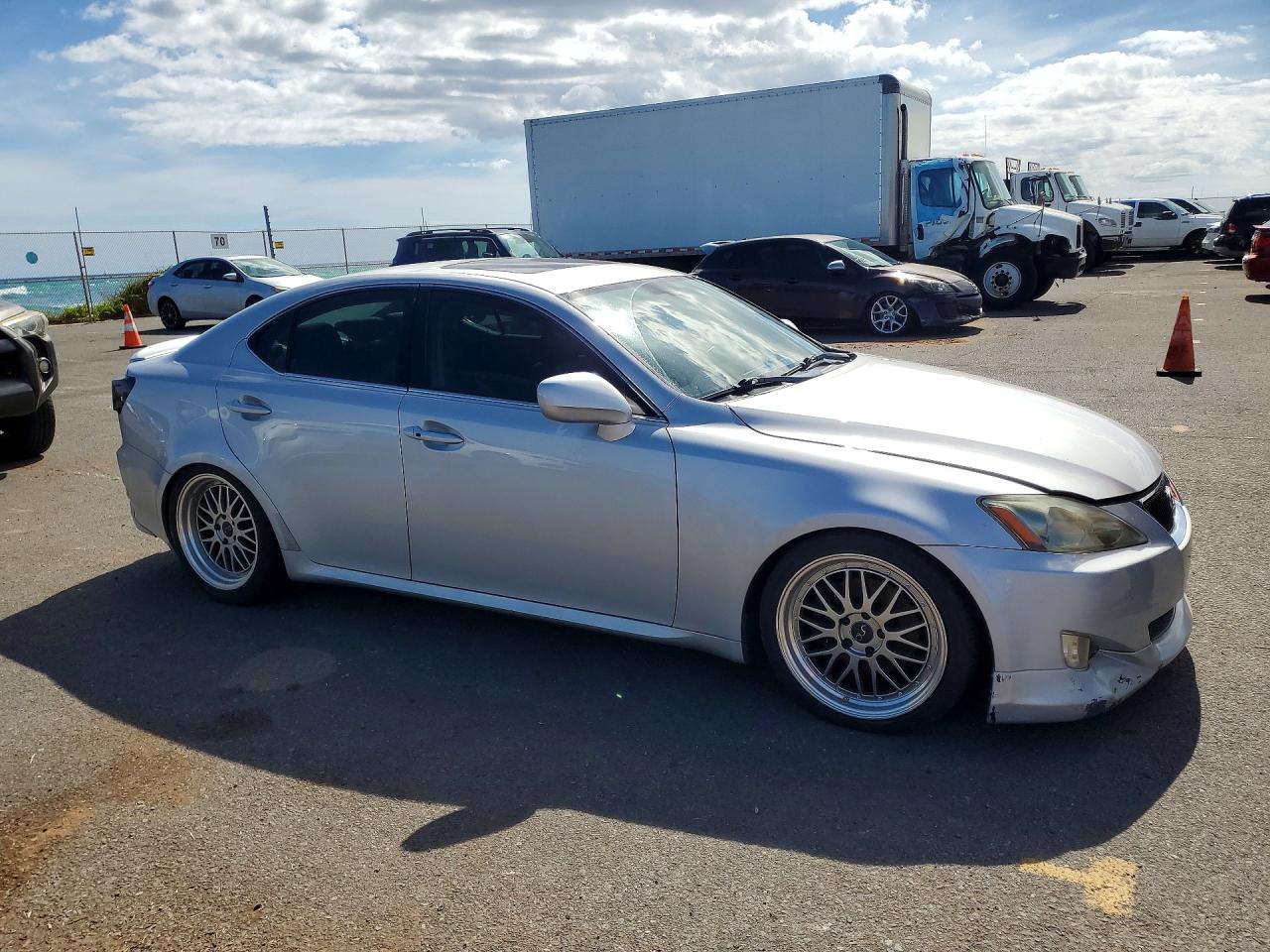 2006 Lexus Is 250 Base Silver vin: JTHBK262462015104