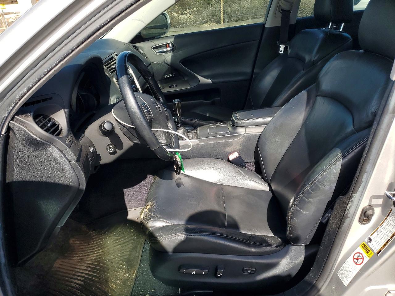 2006 Lexus Is 250 Base Silver vin: JTHBK262462015104
