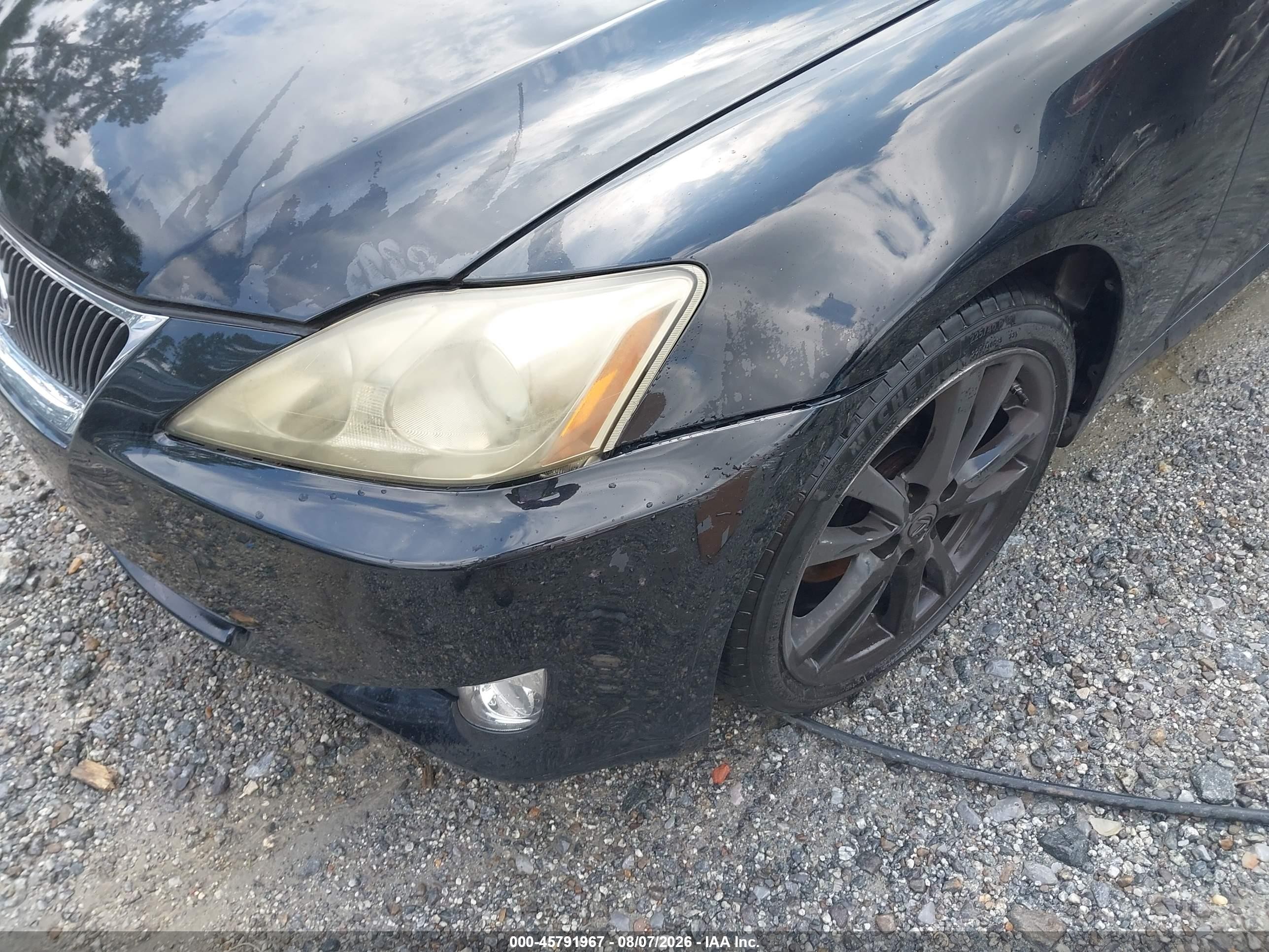 2006 Lexus Is 250   Black vin: JTHBK262465020849