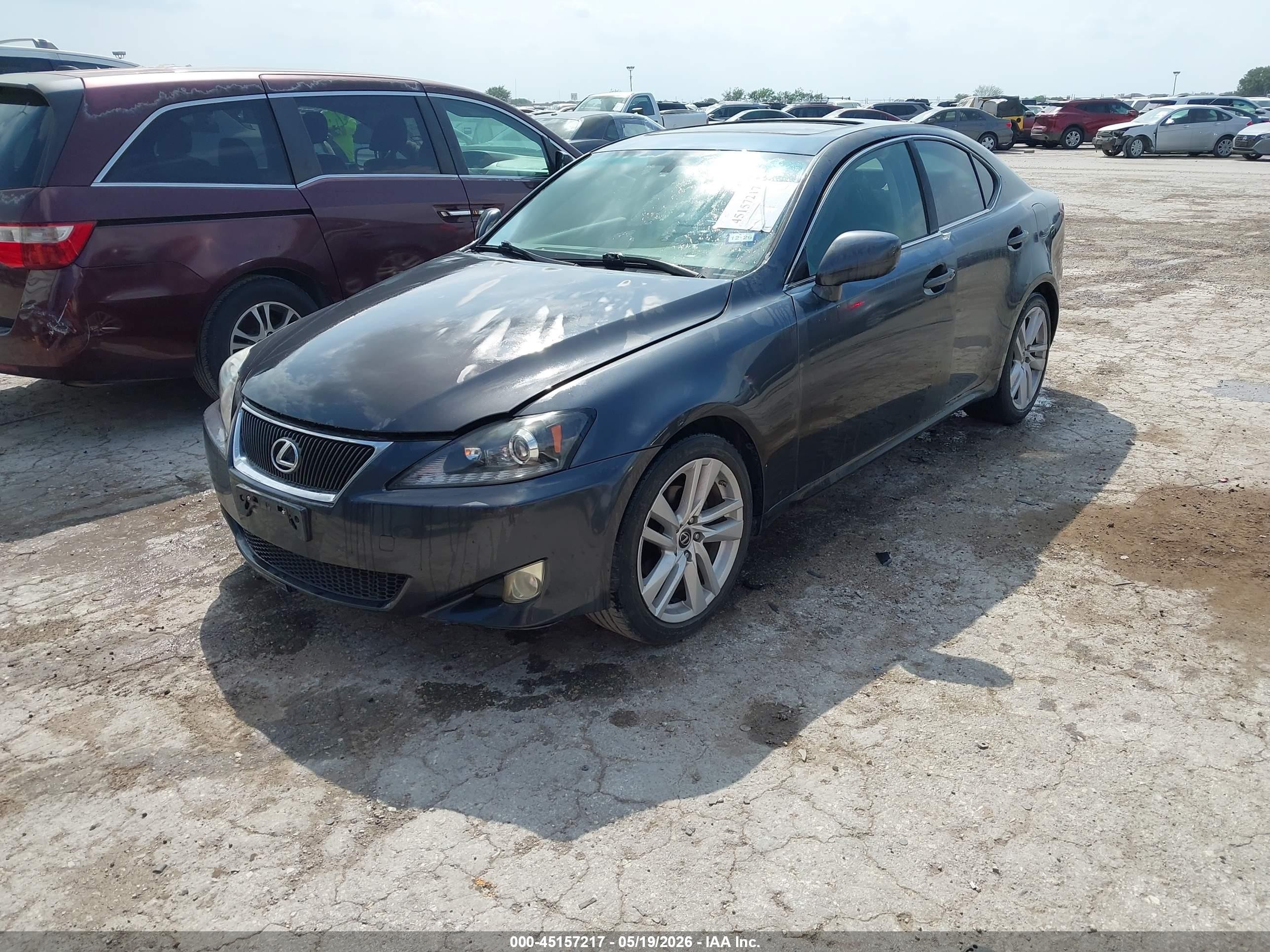 2006 Lexus Is 250   Gray vin: JTHBK262465022326
