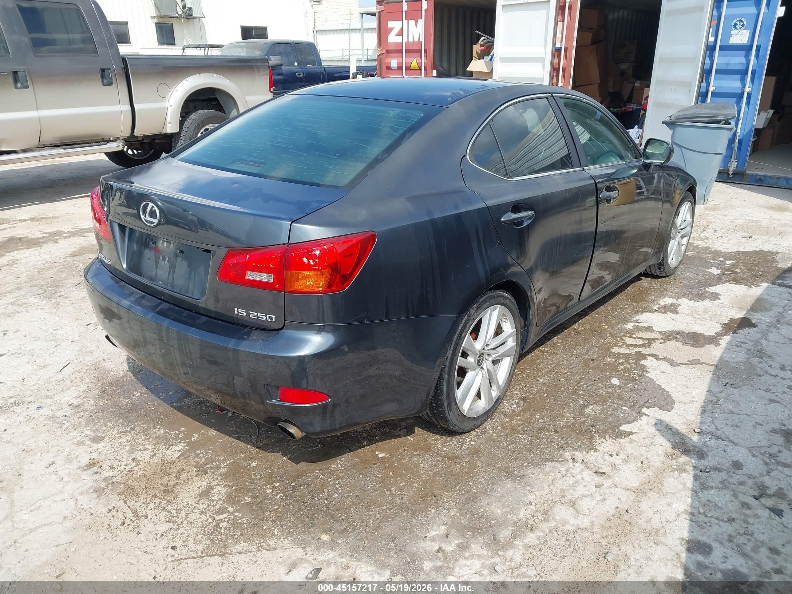 2006 Lexus Is 250   Gray vin: JTHBK262465022326