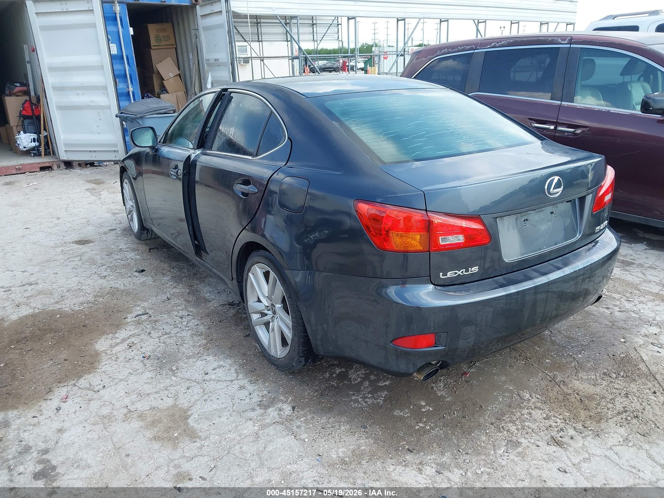 2006 Lexus Is 250   Gray vin: JTHBK262465022326