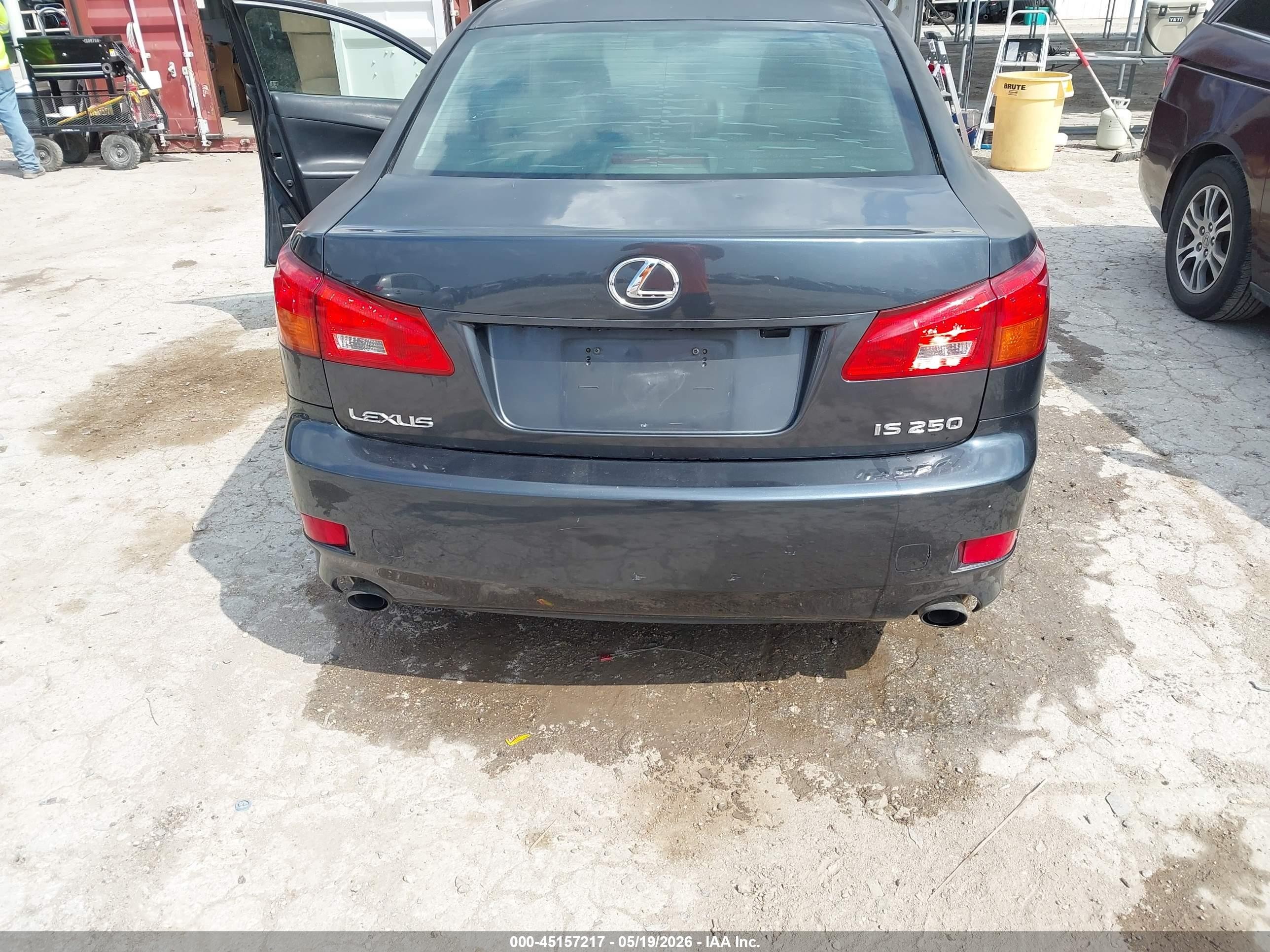 2006 Lexus Is 250   Gray vin: JTHBK262465022326