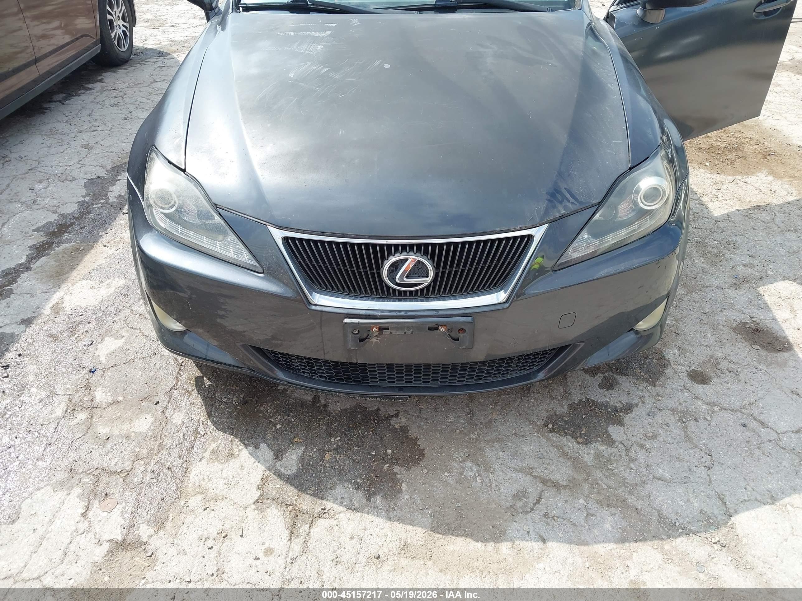 2006 Lexus Is 250   Gray vin: JTHBK262465022326