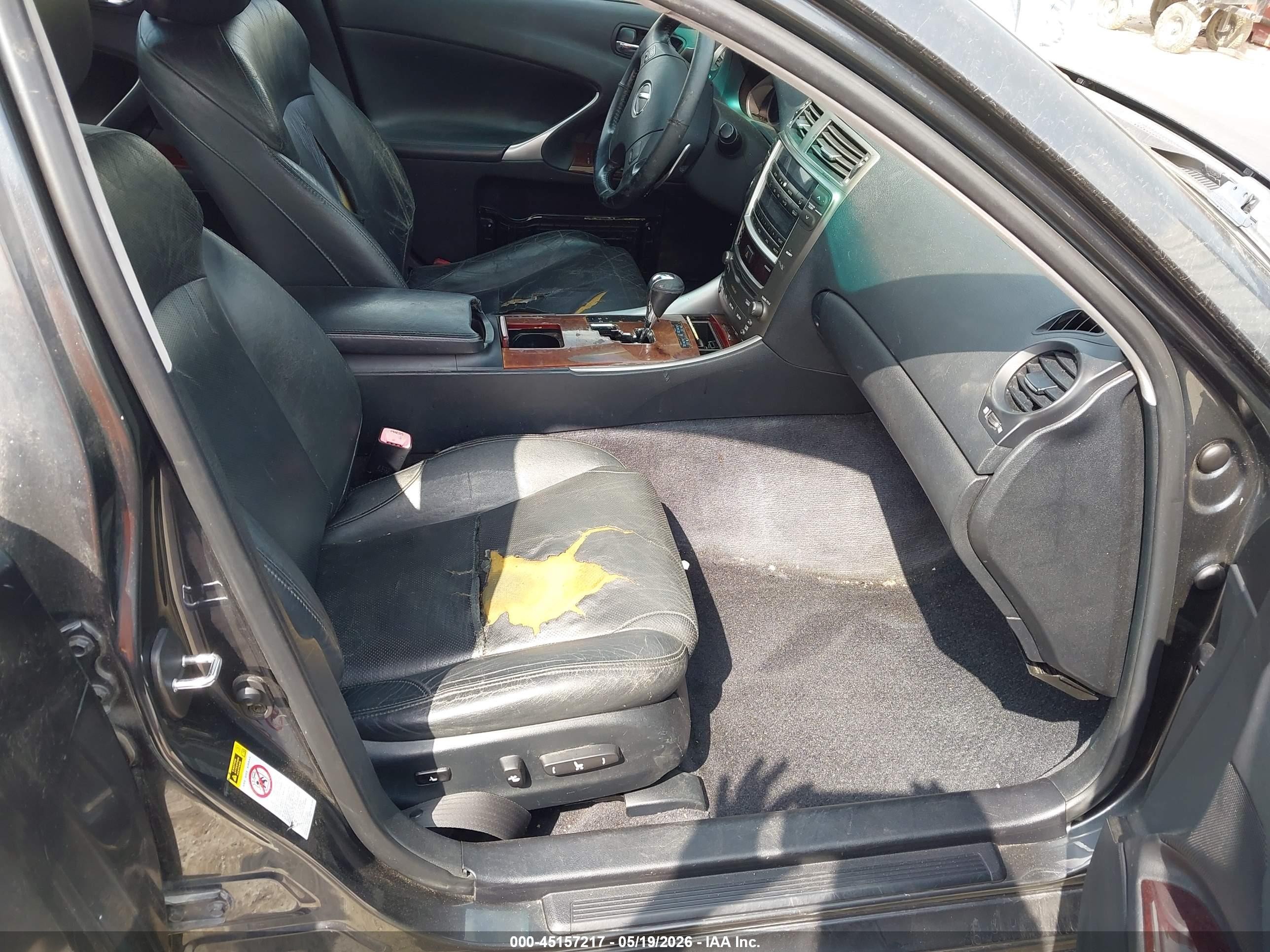 2006 Lexus Is 250   Gray vin: JTHBK262465022326