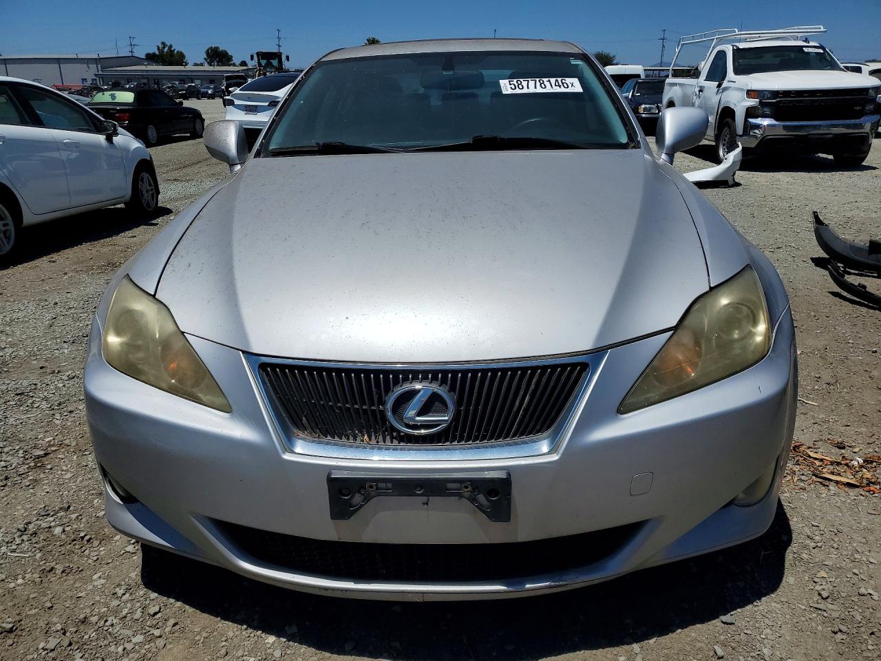 2006 Lexus Is 250 Silver vin: JTHBK262465025436