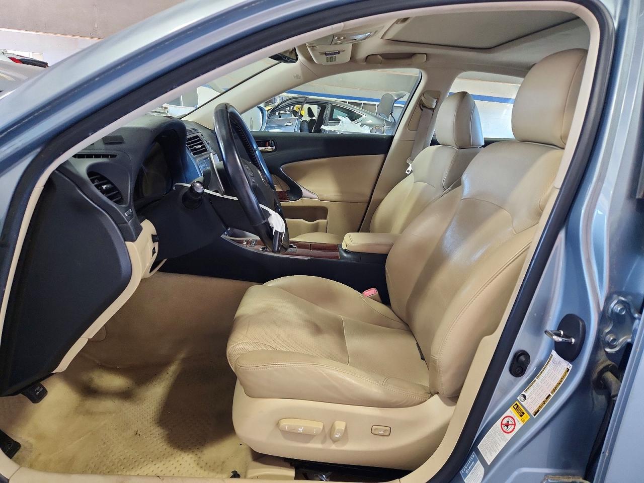 2007 Lexus Is 250 Silver vin: JTHBK262472033118