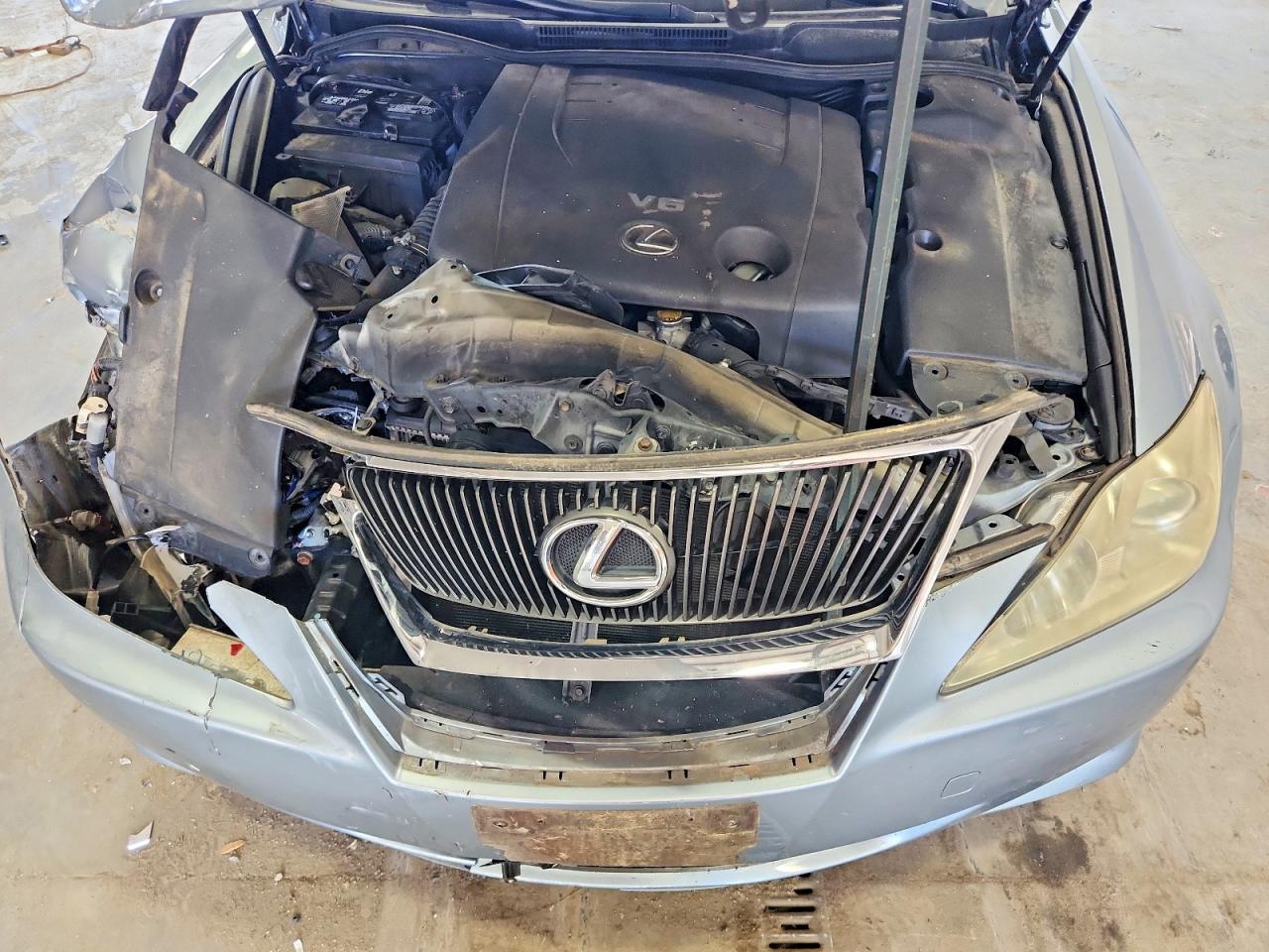 2007 Lexus Is 250 Silver vin: JTHBK262472033118