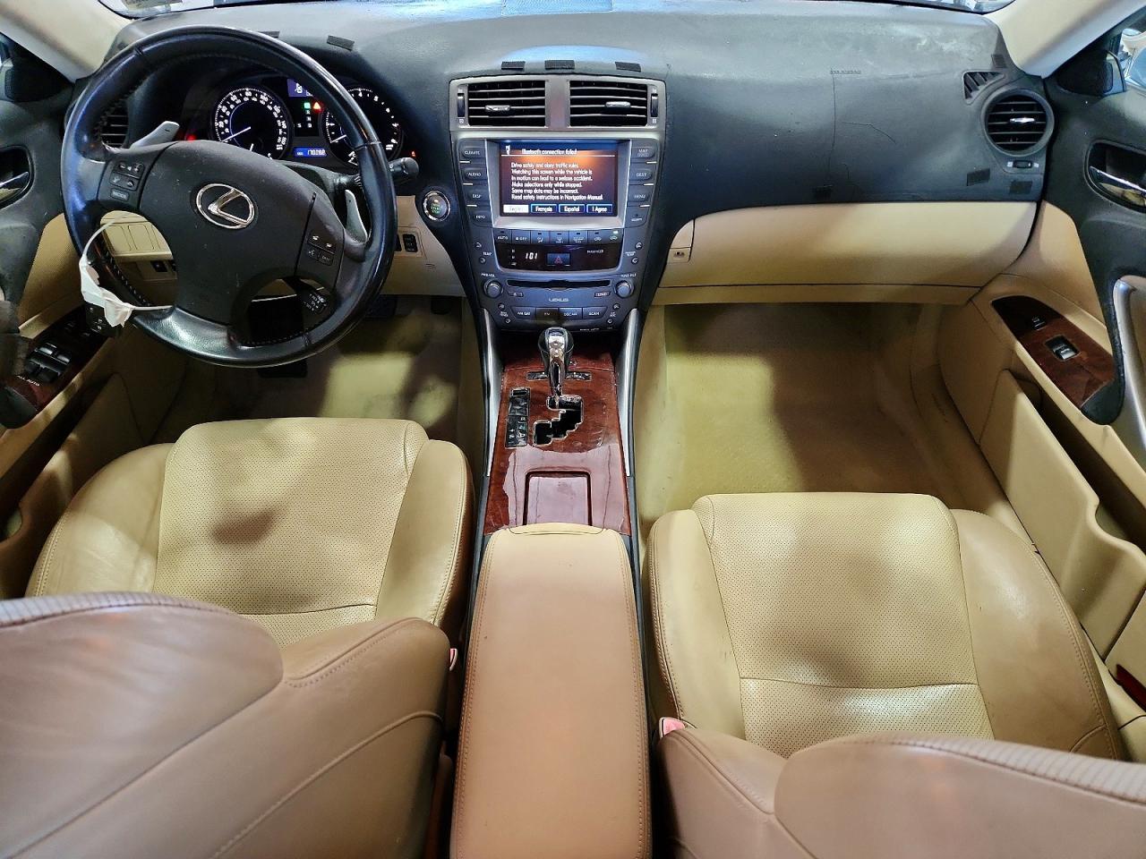 2007 Lexus Is 250 Silver vin: JTHBK262472033118