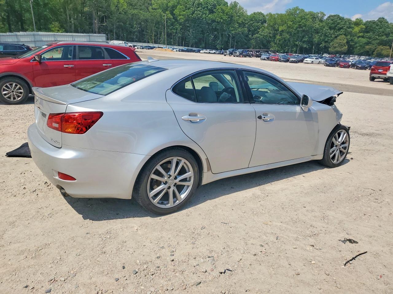 2007 Lexus Is 250 Silver vin: JTHBK262472033622
