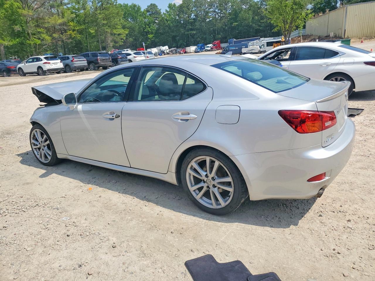 2007 Lexus Is 250 Silver vin: JTHBK262472033622