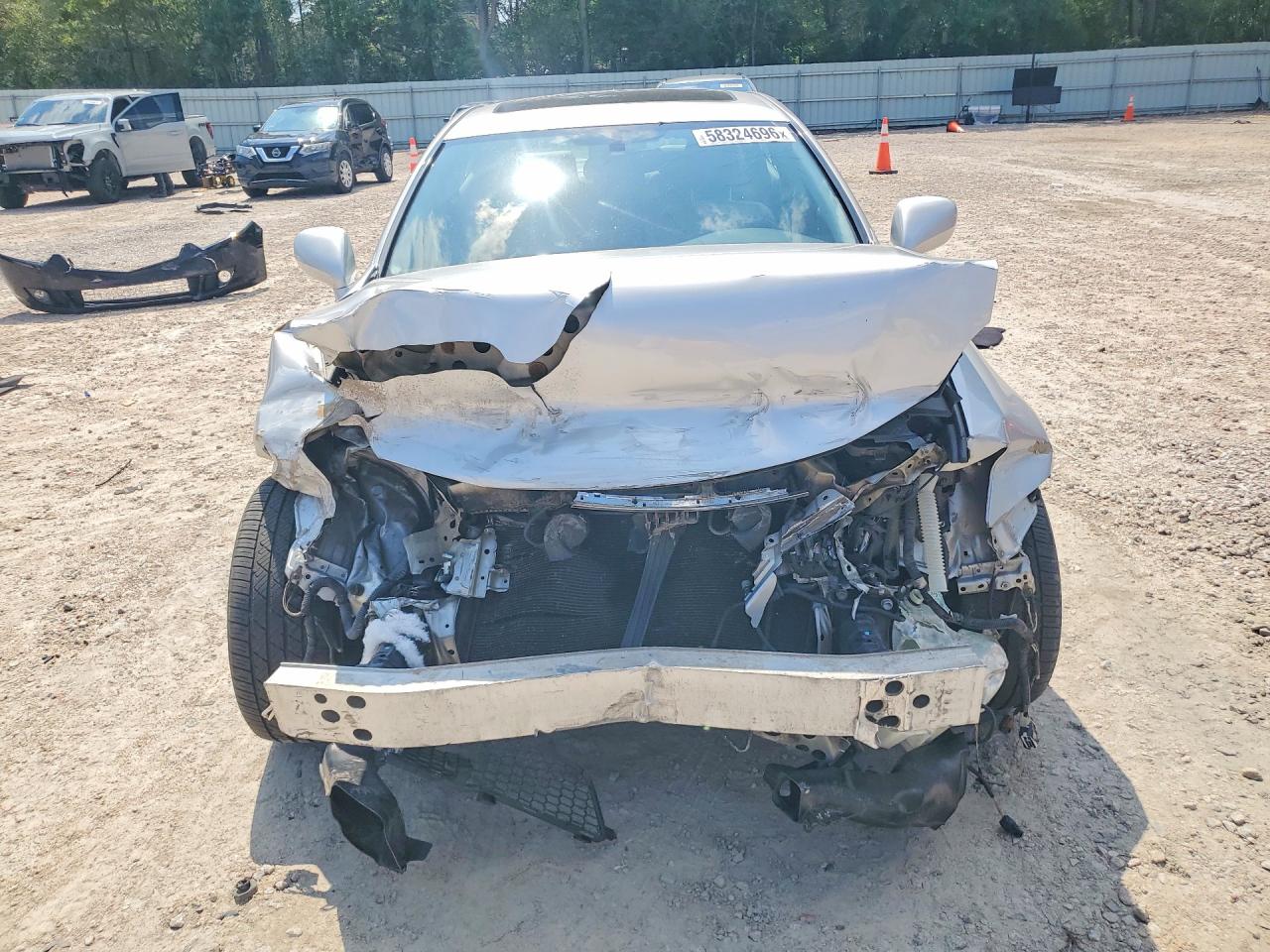 2007 Lexus Is 250 Silver vin: JTHBK262472033622