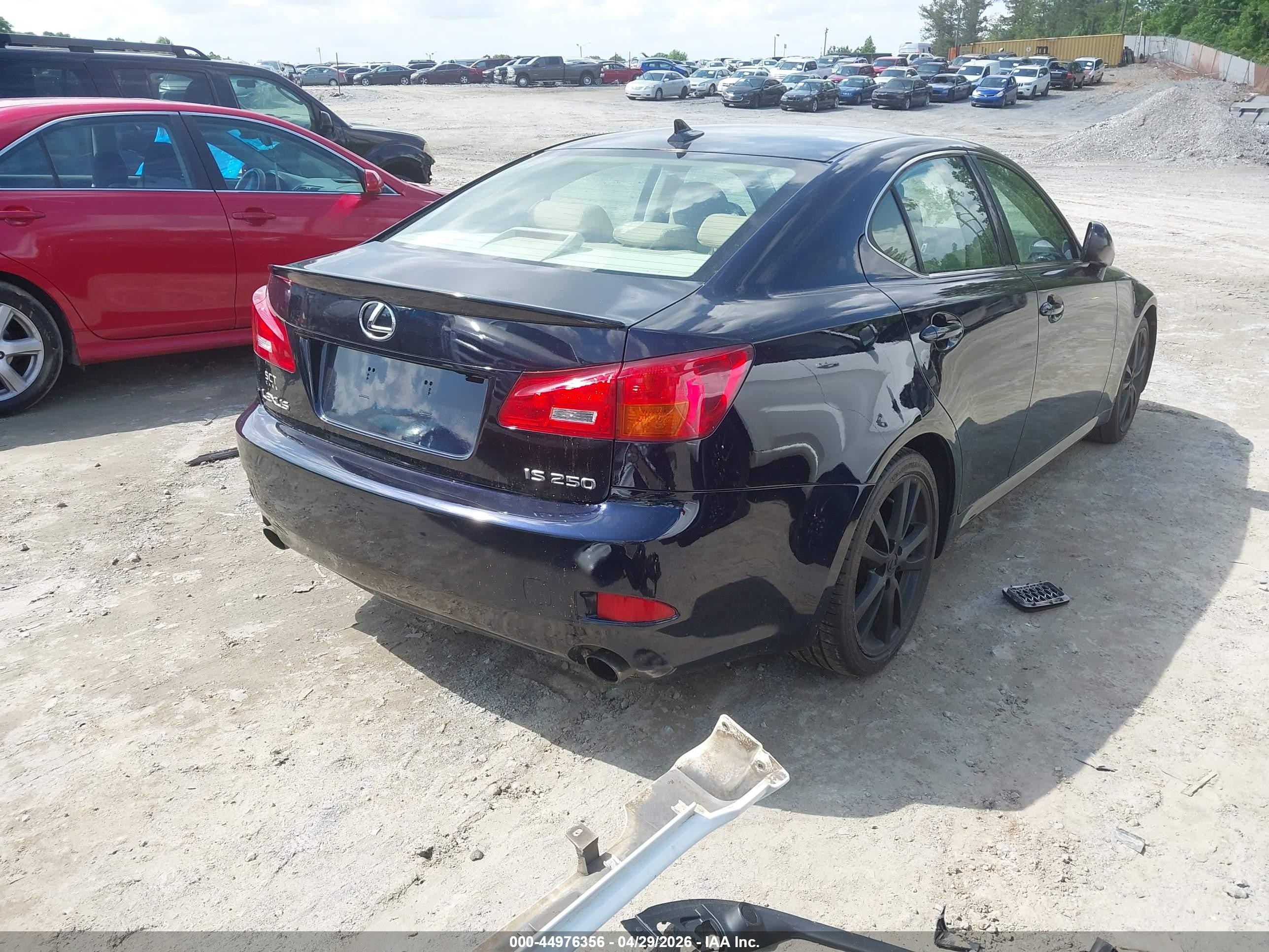 2007 Lexus Is 250   Dark Blue vin: JTHBK262472035497