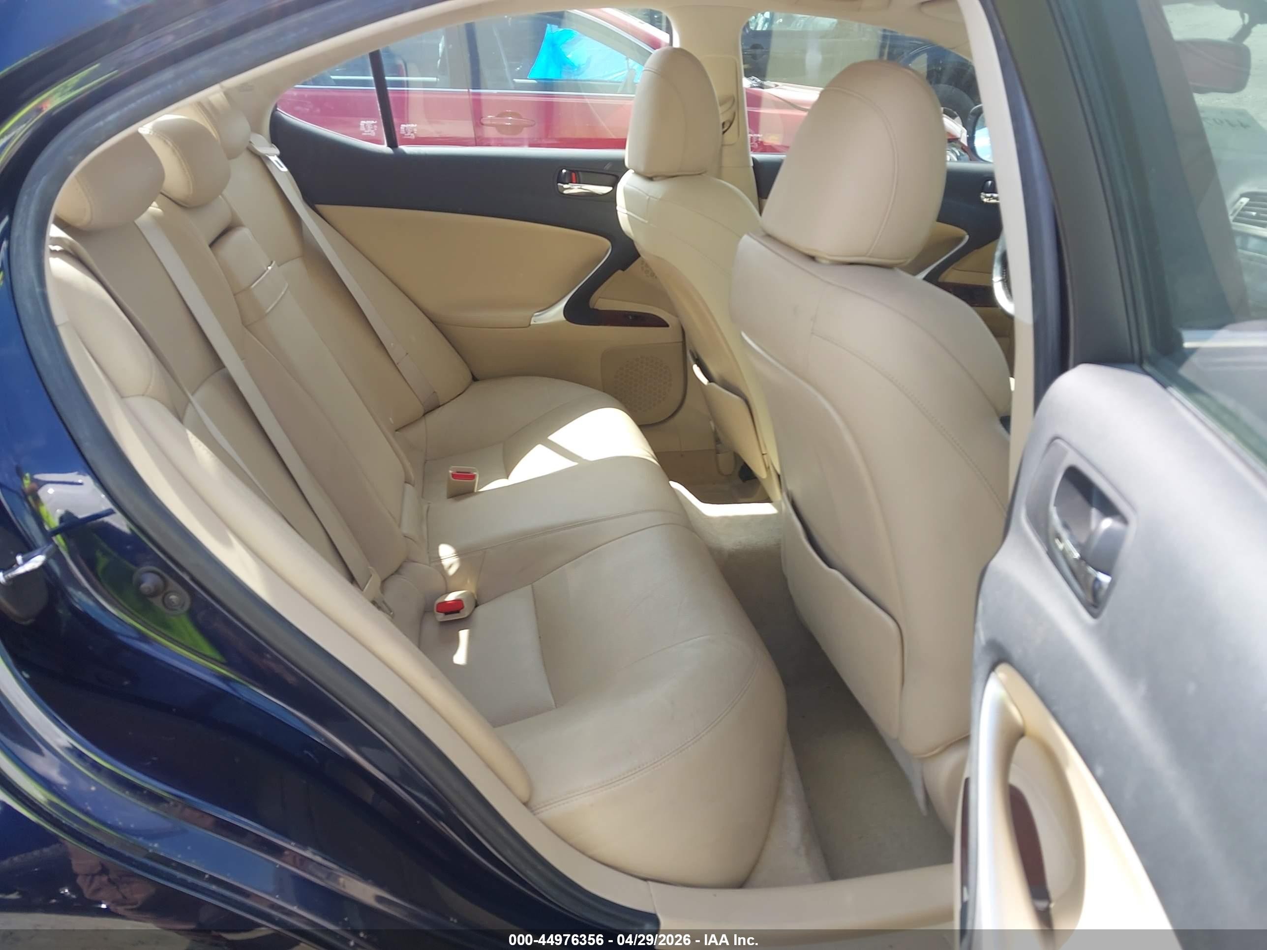 2007 Lexus Is 250   Dark Blue vin: JTHBK262472035497