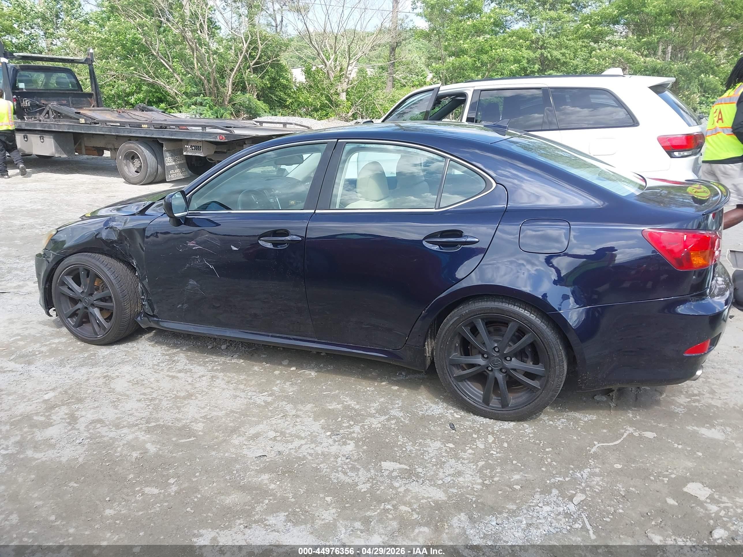 2007 Lexus Is 250   Dark Blue vin: JTHBK262472035497
