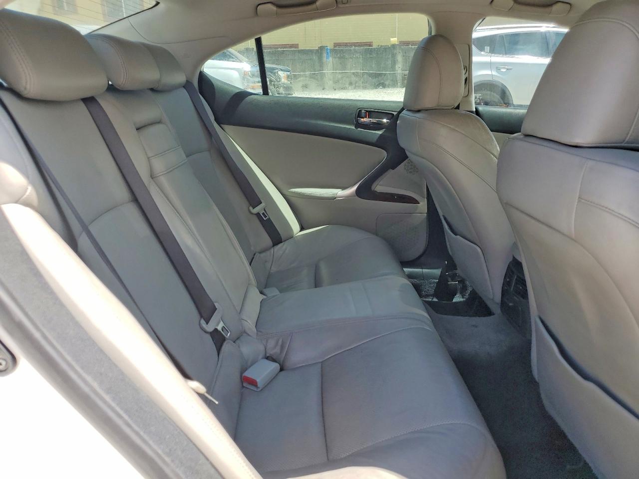 2007 Lexus Is 250 White vin: JTHBK262472038397