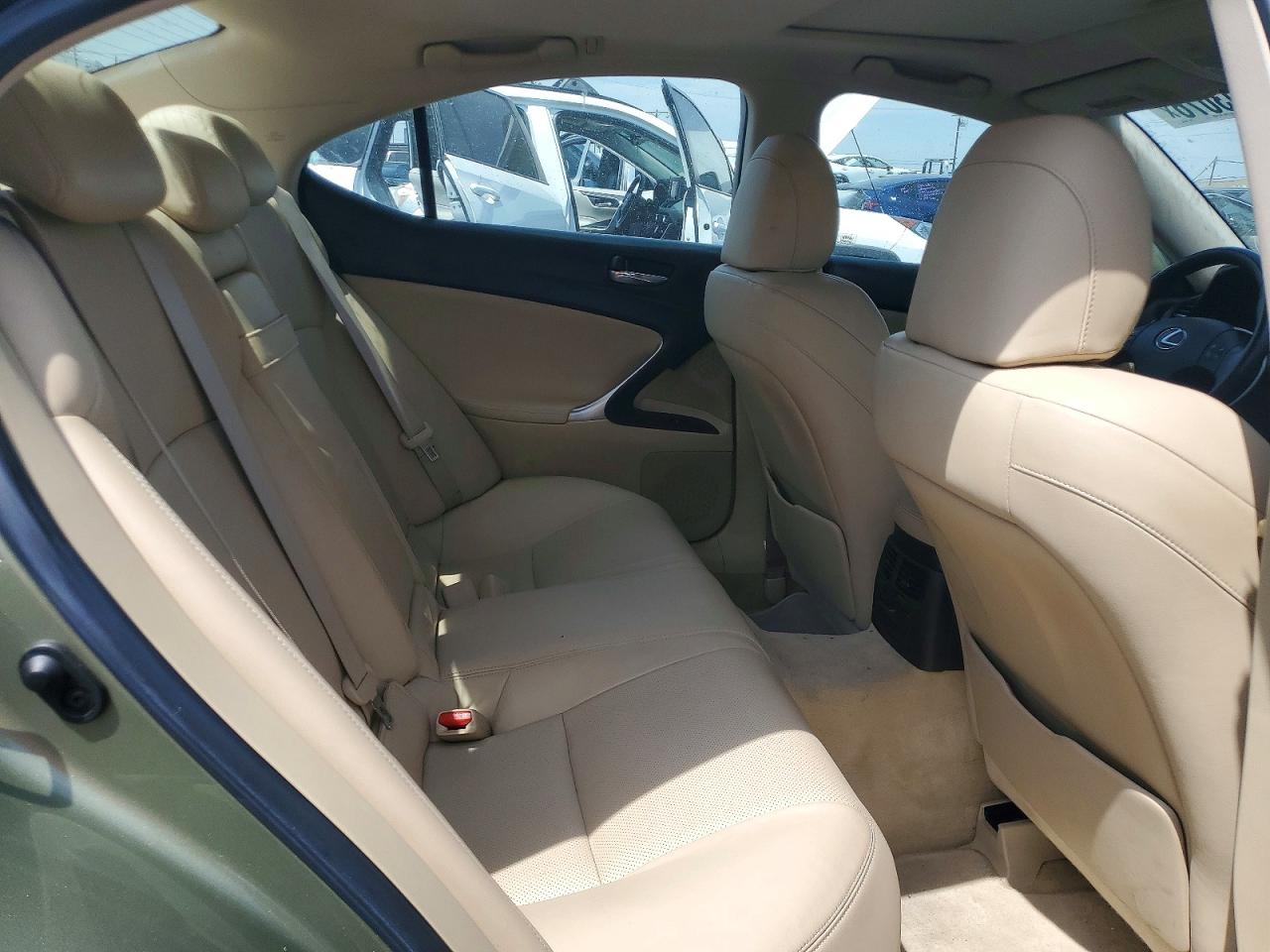 2007 Lexus Is 250 Green vin: JTHBK262472044538