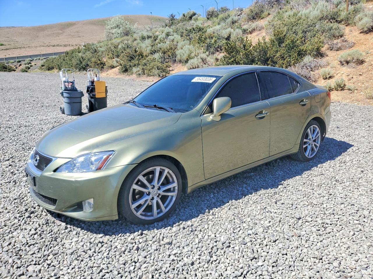 2007 Lexus Is 250 Green vin: JTHBK262472048704