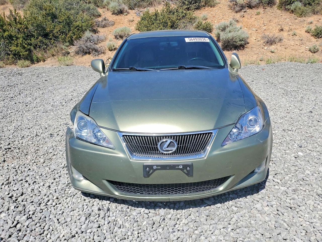 2007 Lexus Is 250 Green vin: JTHBK262472048704