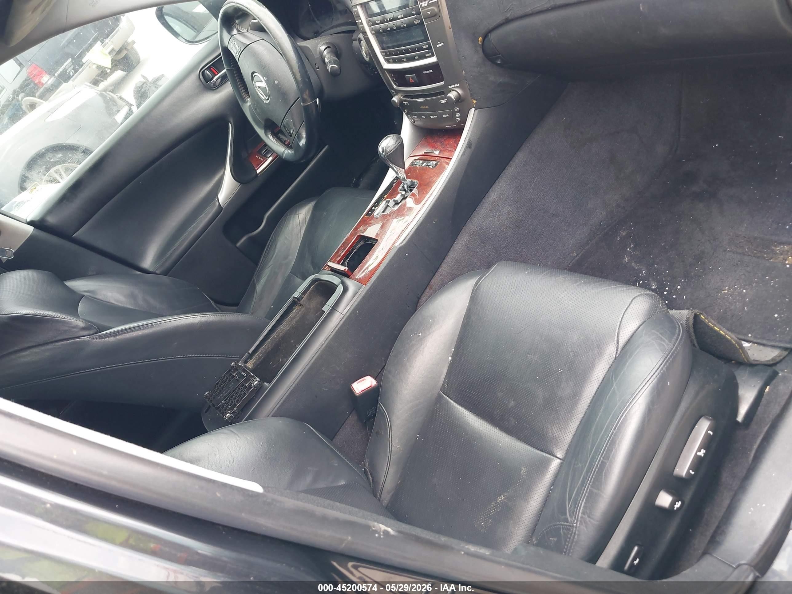 2007 Lexus Is 250   Blue vin: JTHBK262472057063