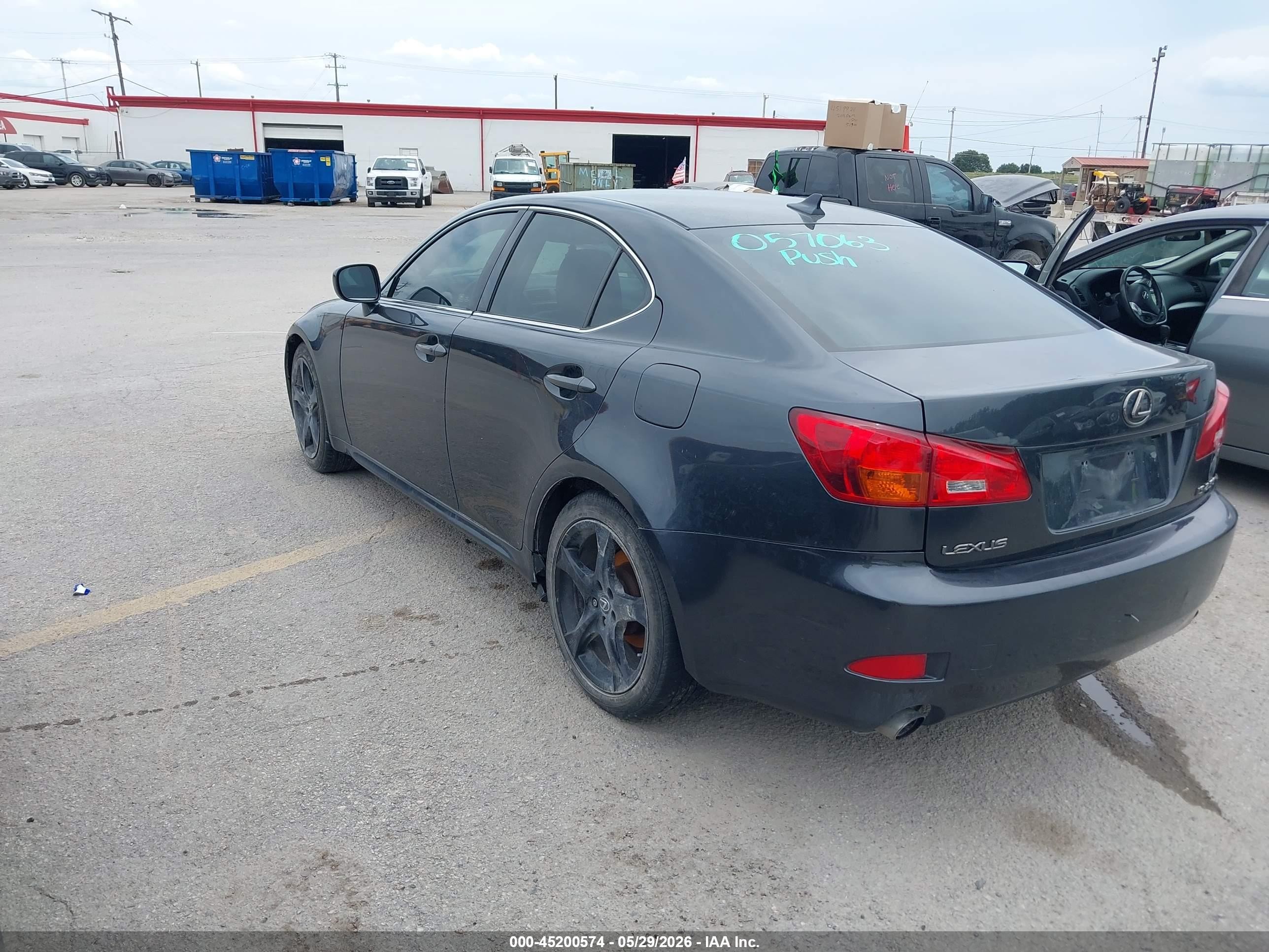 2007 Lexus Is 250   Blue vin: JTHBK262472057063