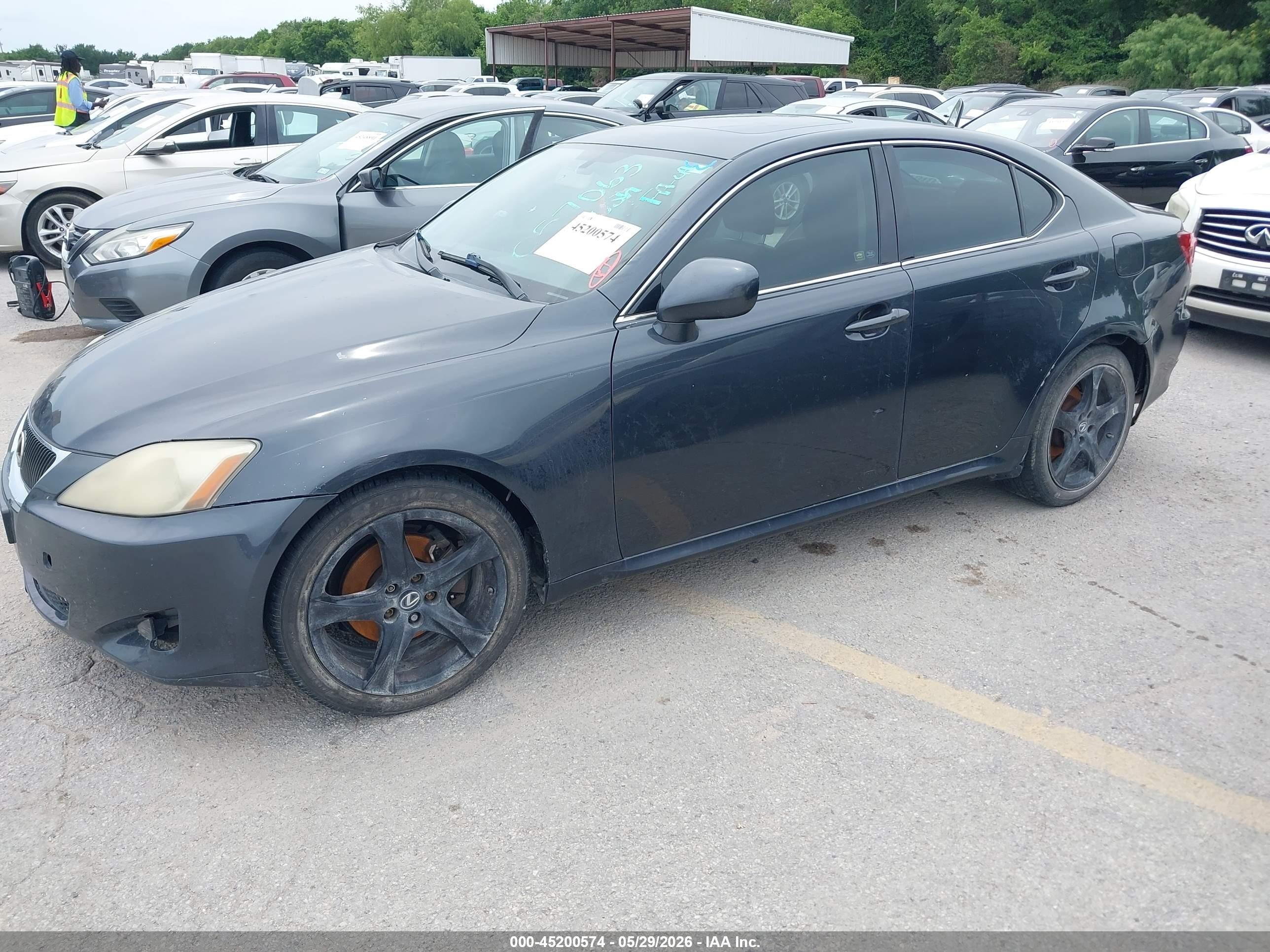 2007 Lexus Is 250   Blue vin: JTHBK262472057063