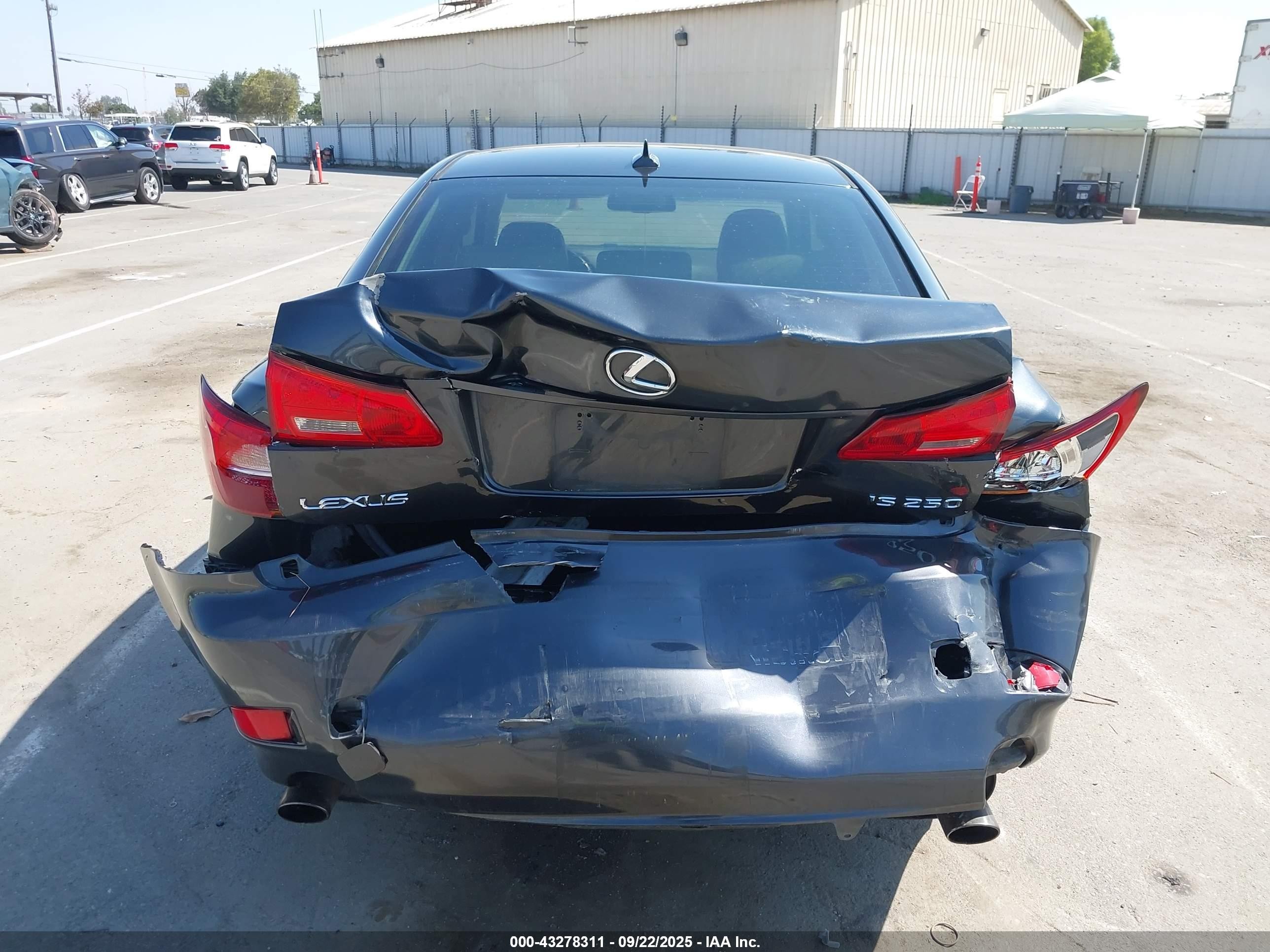2007 Lexus Is 250   Gray vin: JTHBK262475030802