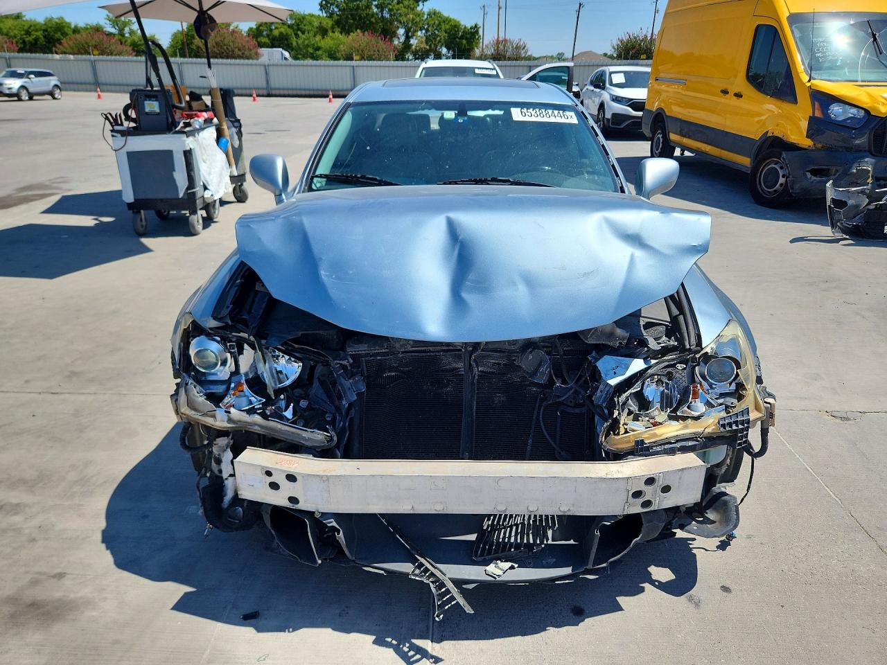2007 Lexus Is 250 Base Blue vin: JTHBK262475034669