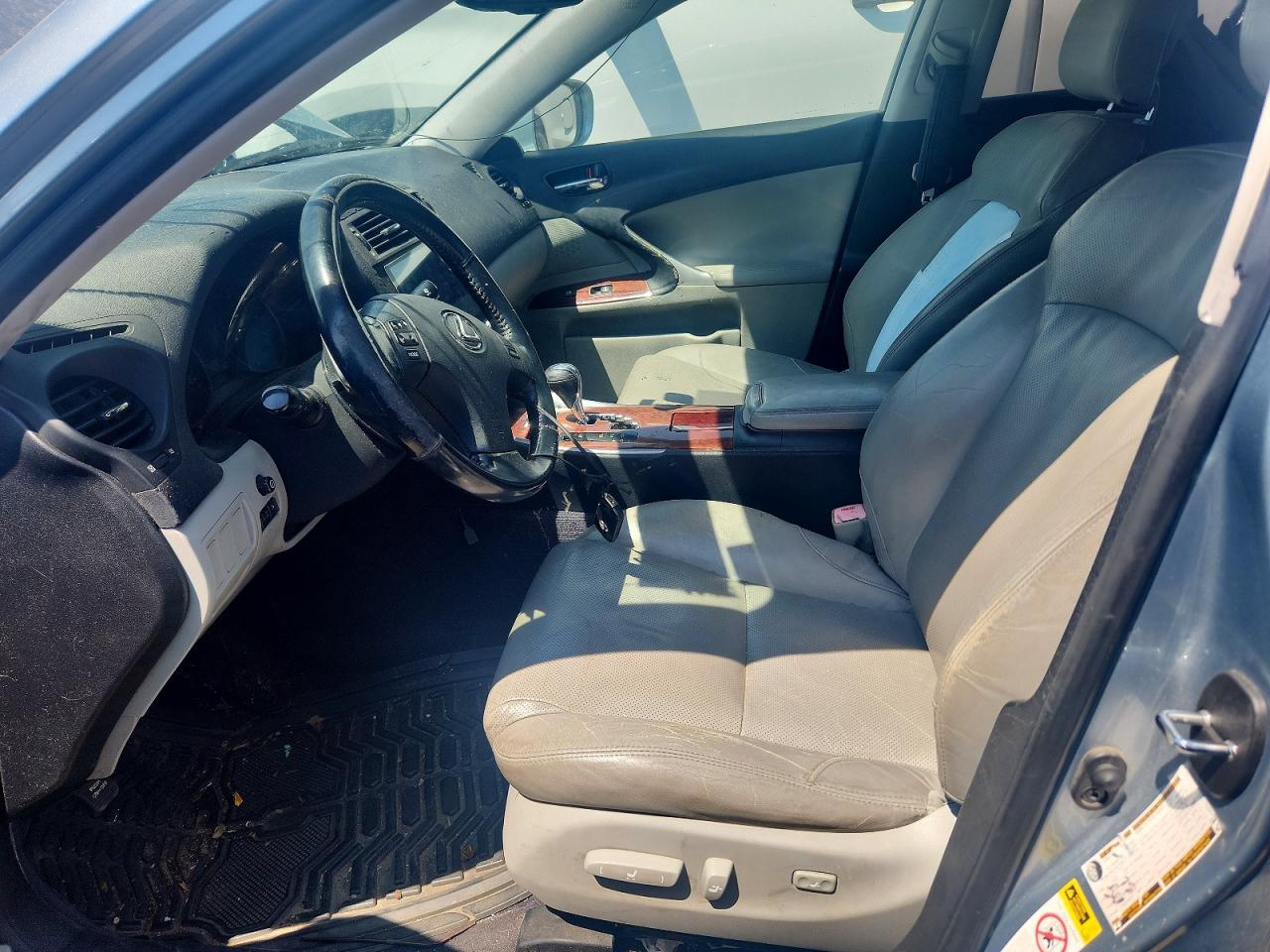 2007 Lexus Is 250 Base Blue vin: JTHBK262475034669