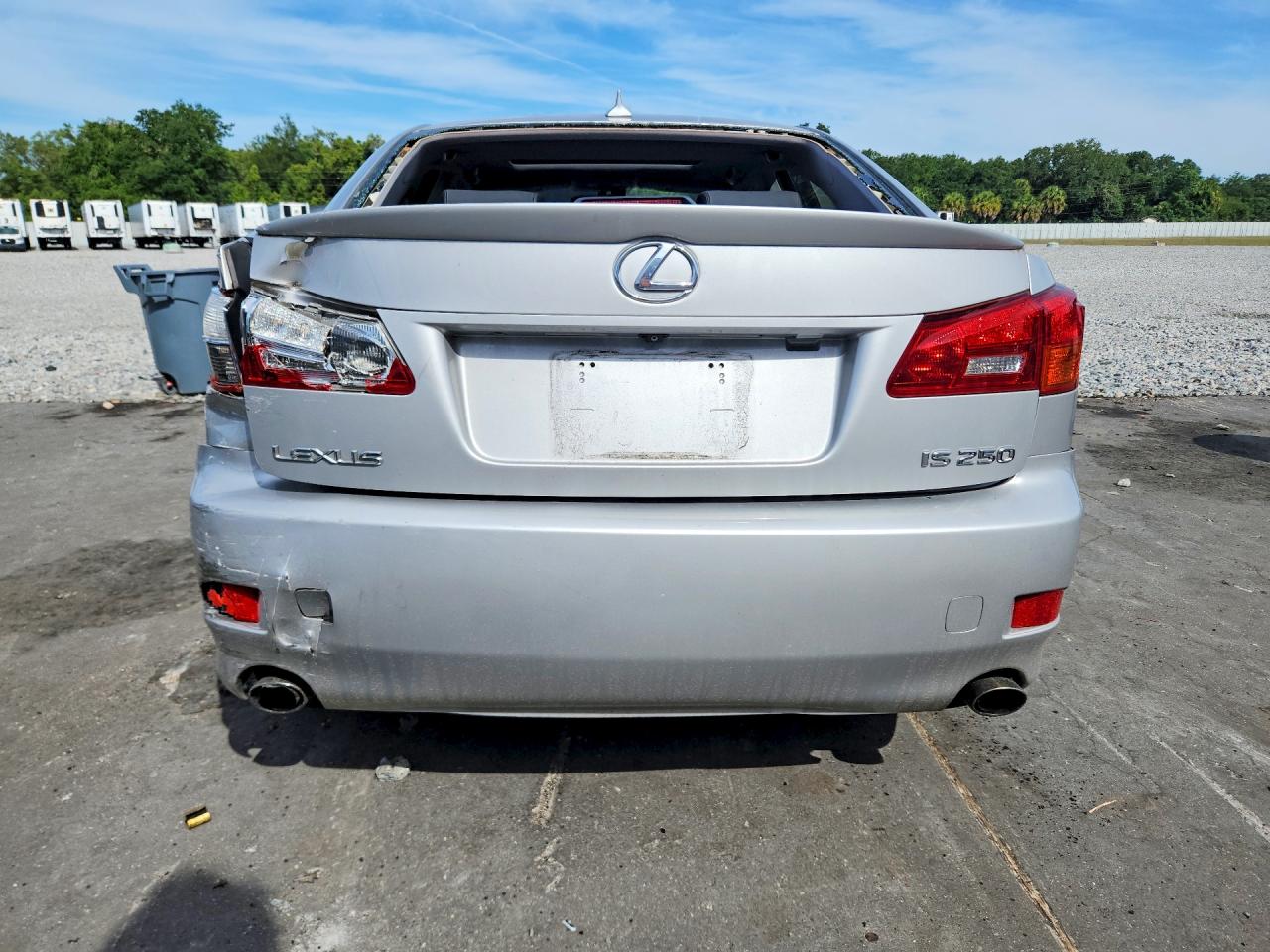 2007 Lexus Is 250 Silver vin: JTHBK262475042612