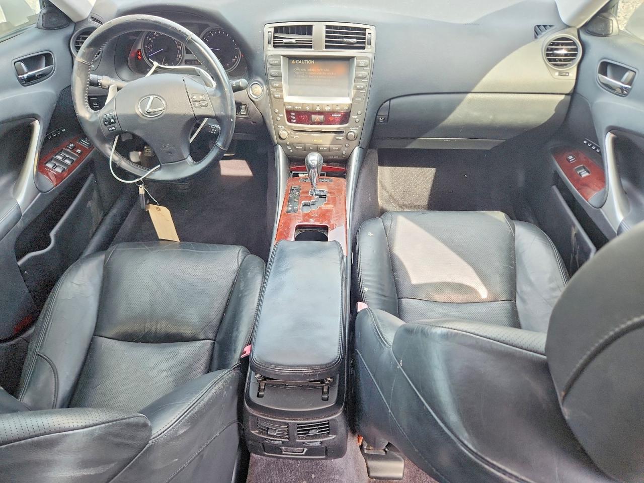 2007 Lexus Is 250 Silver vin: JTHBK262475042612