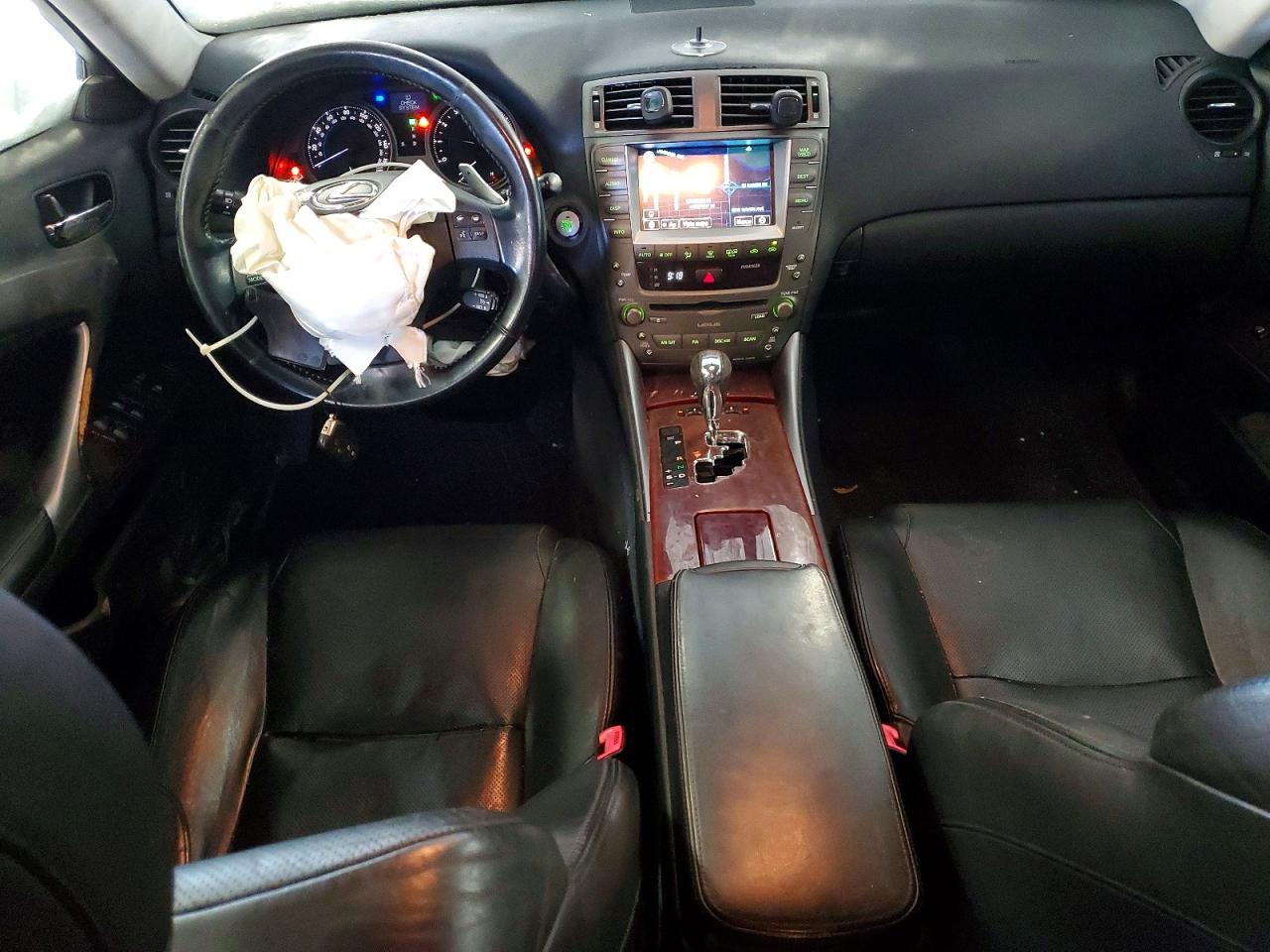 2008 Lexus Is 250 Base White vin: JTHBK262482066993