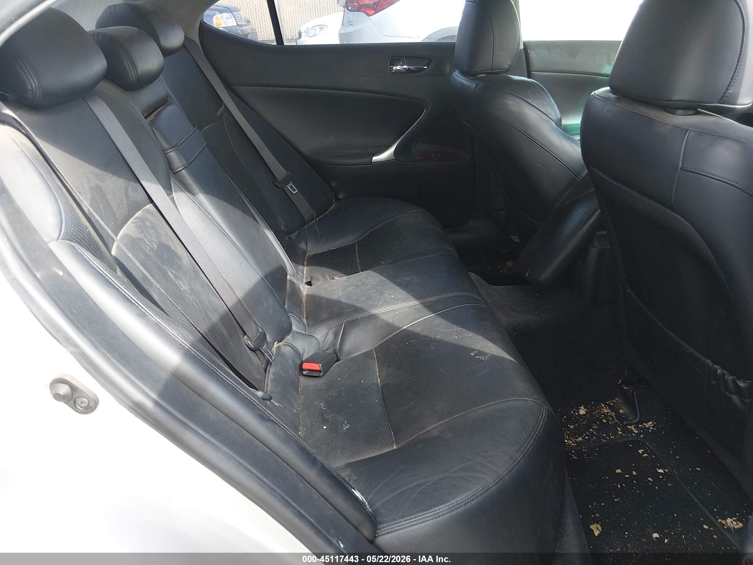2008 Lexus Is 250   Silver vin: JTHBK262482071207