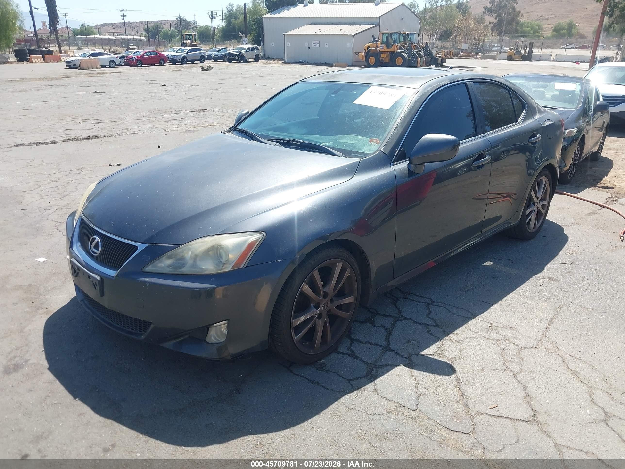 2008 Lexus Is 250   Серый vin: JTHBK262482071630