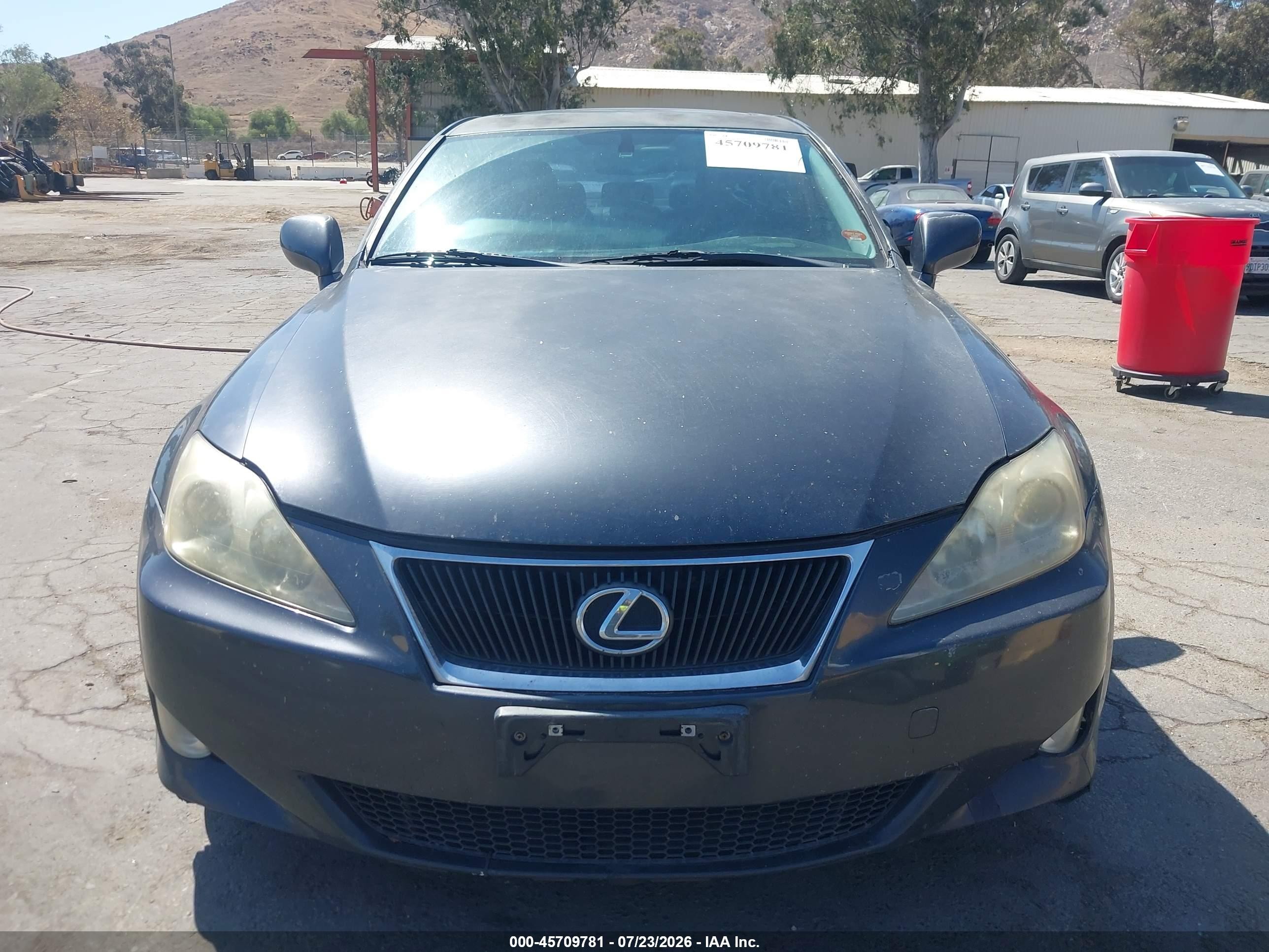 2008 Lexus Is 250   Серый vin: JTHBK262482071630