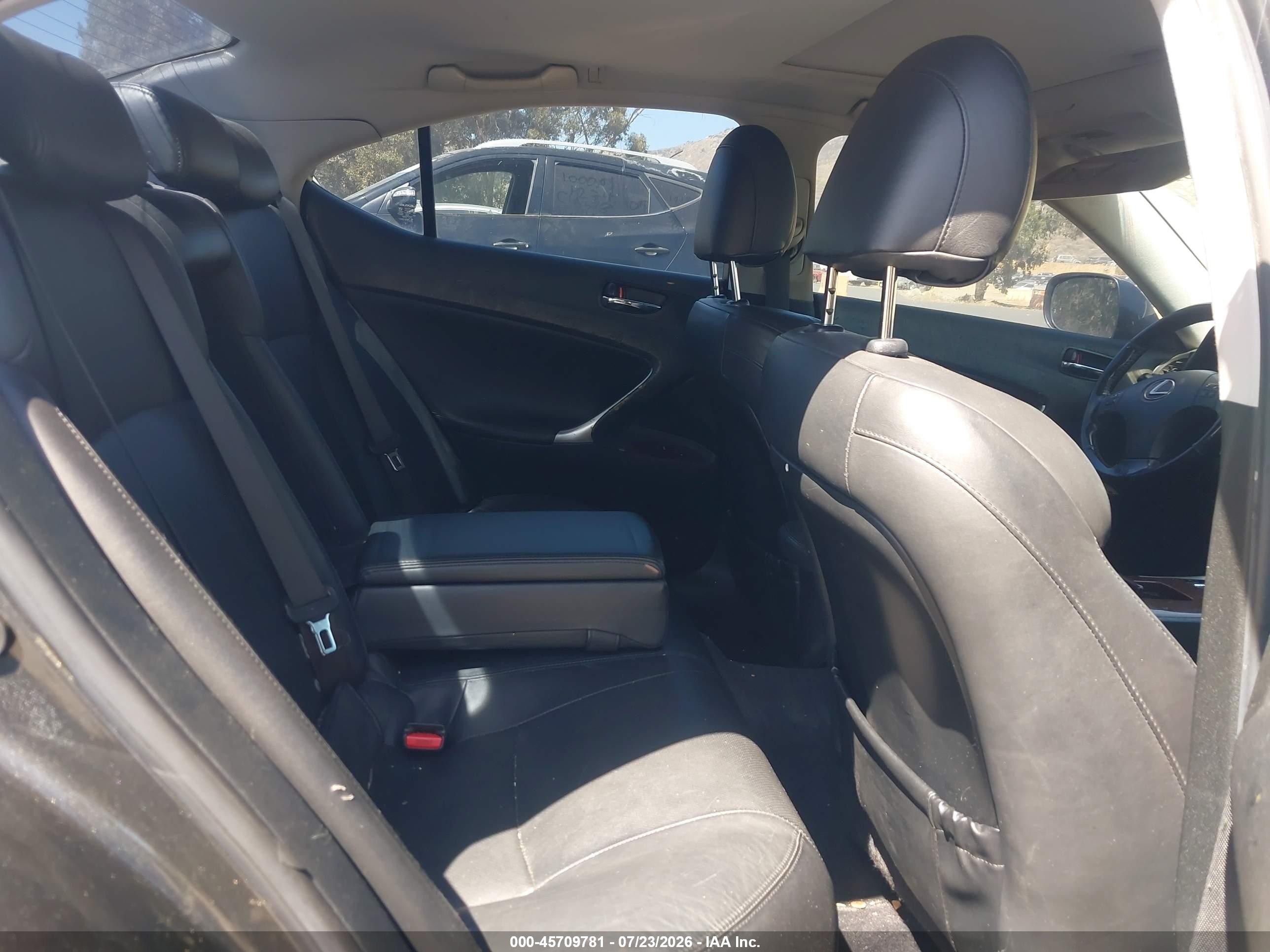 2008 Lexus Is 250   Серый vin: JTHBK262482071630