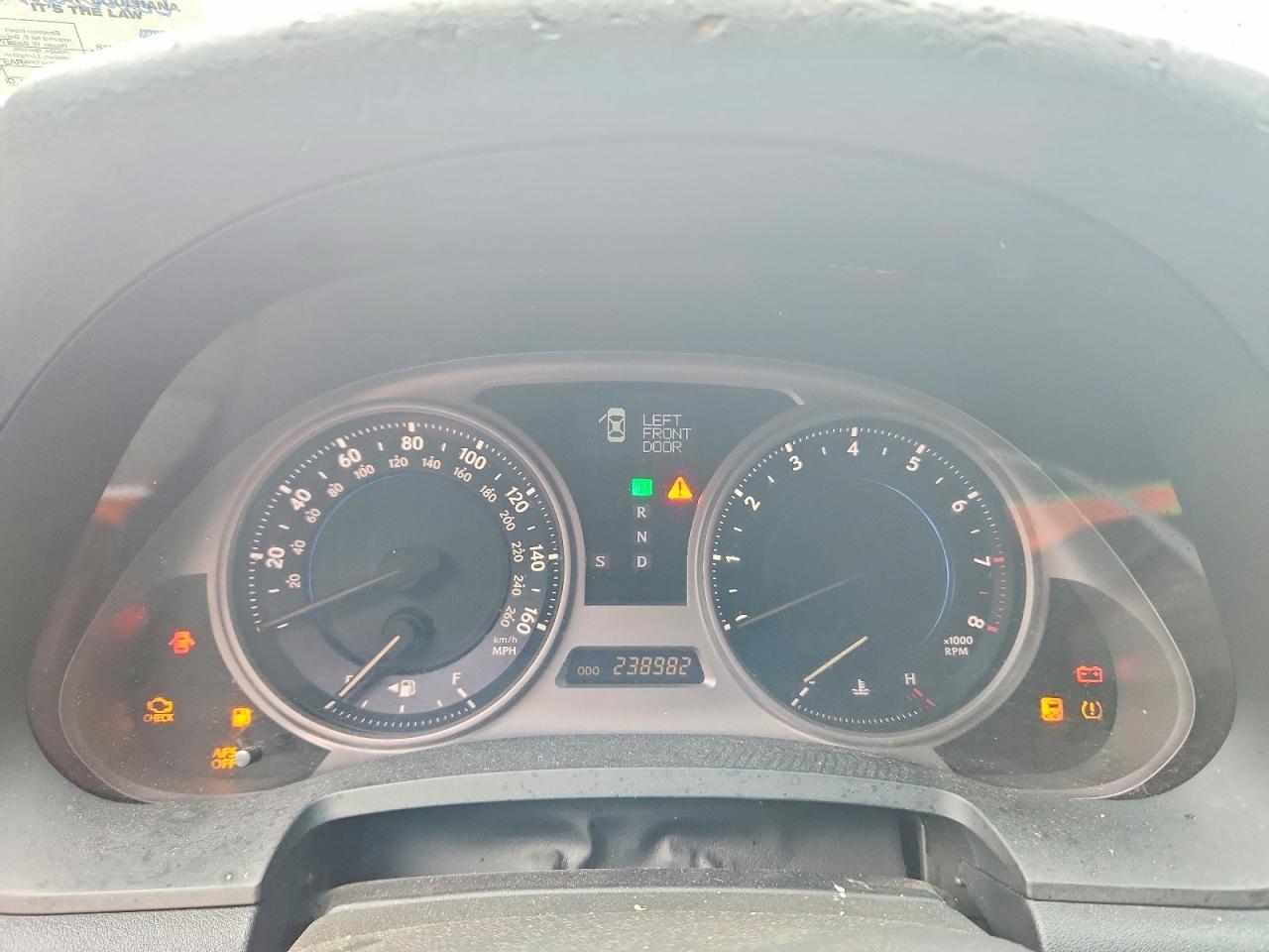 2008 Lexus Is 250 Silver vin: JTHBK262482076522