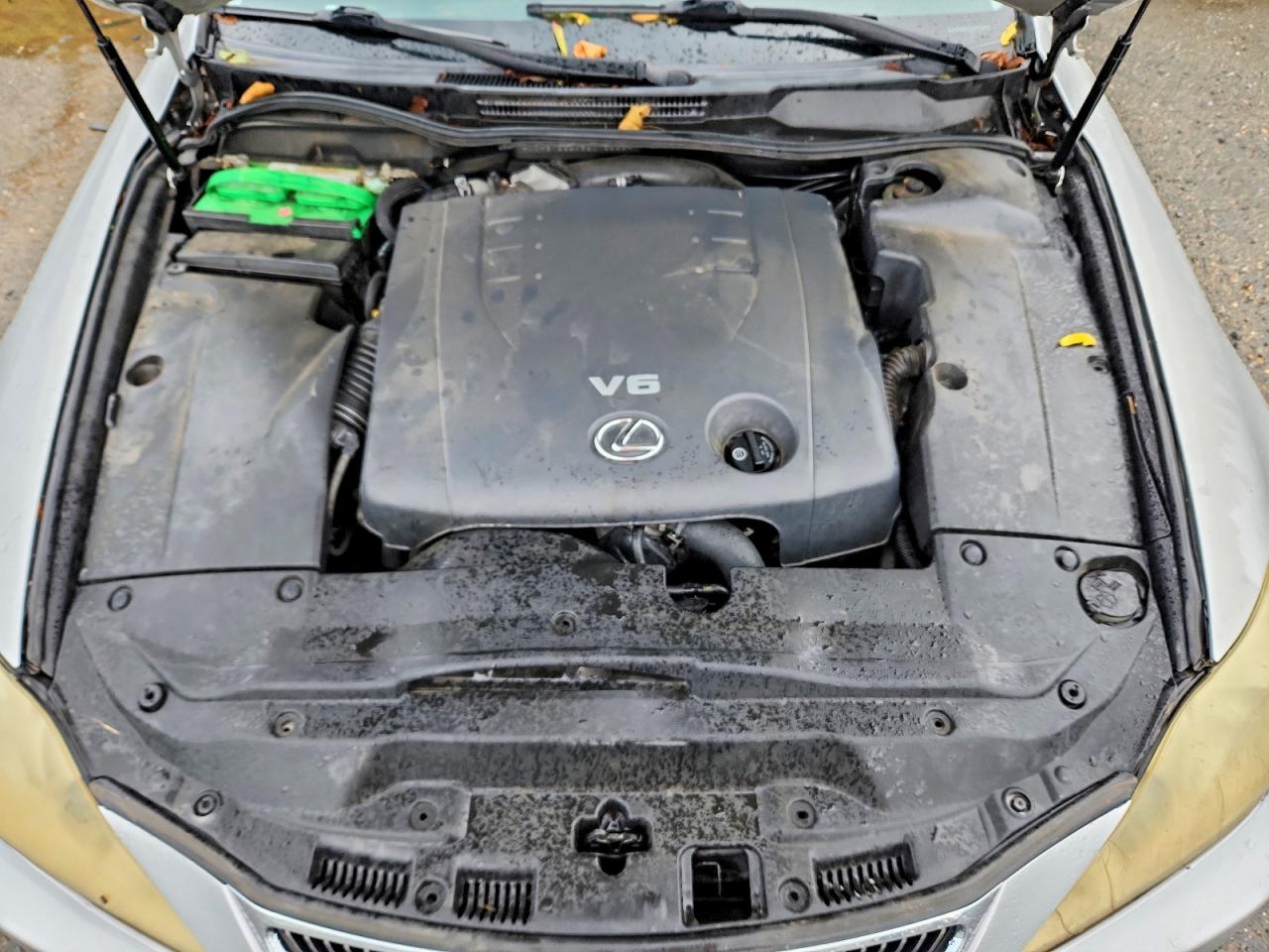 2008 Lexus Is 250 Silver vin: JTHBK262482076522