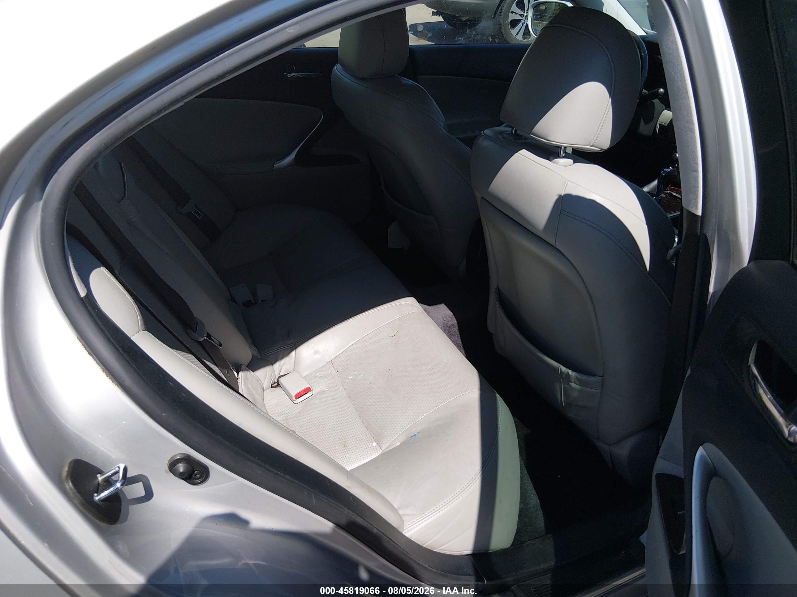 2008 Lexus Is 250   Silver vin: JTHBK262485052588