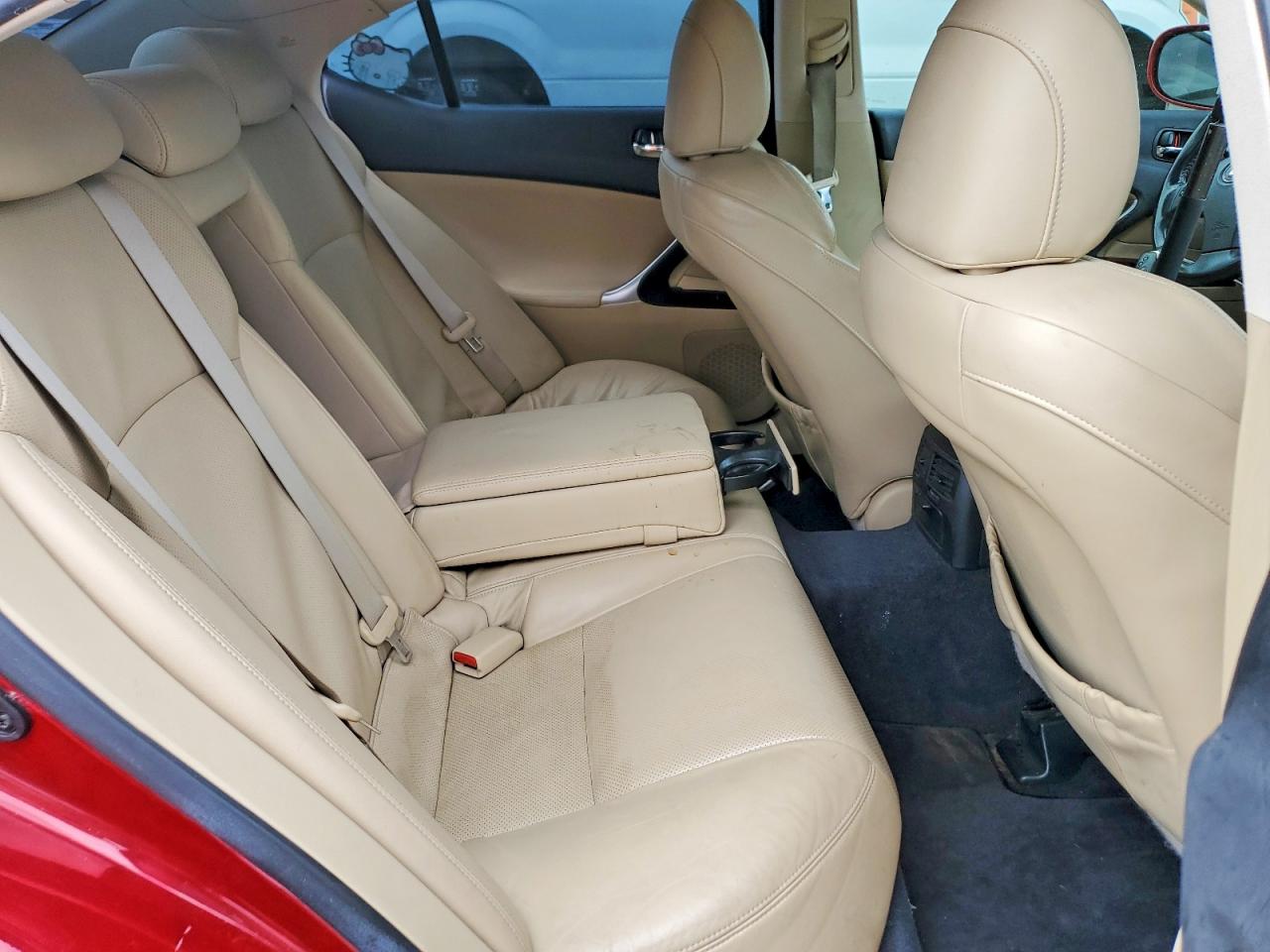 2008 Lexus Is 250 Красный vin: JTHBK262485054888
