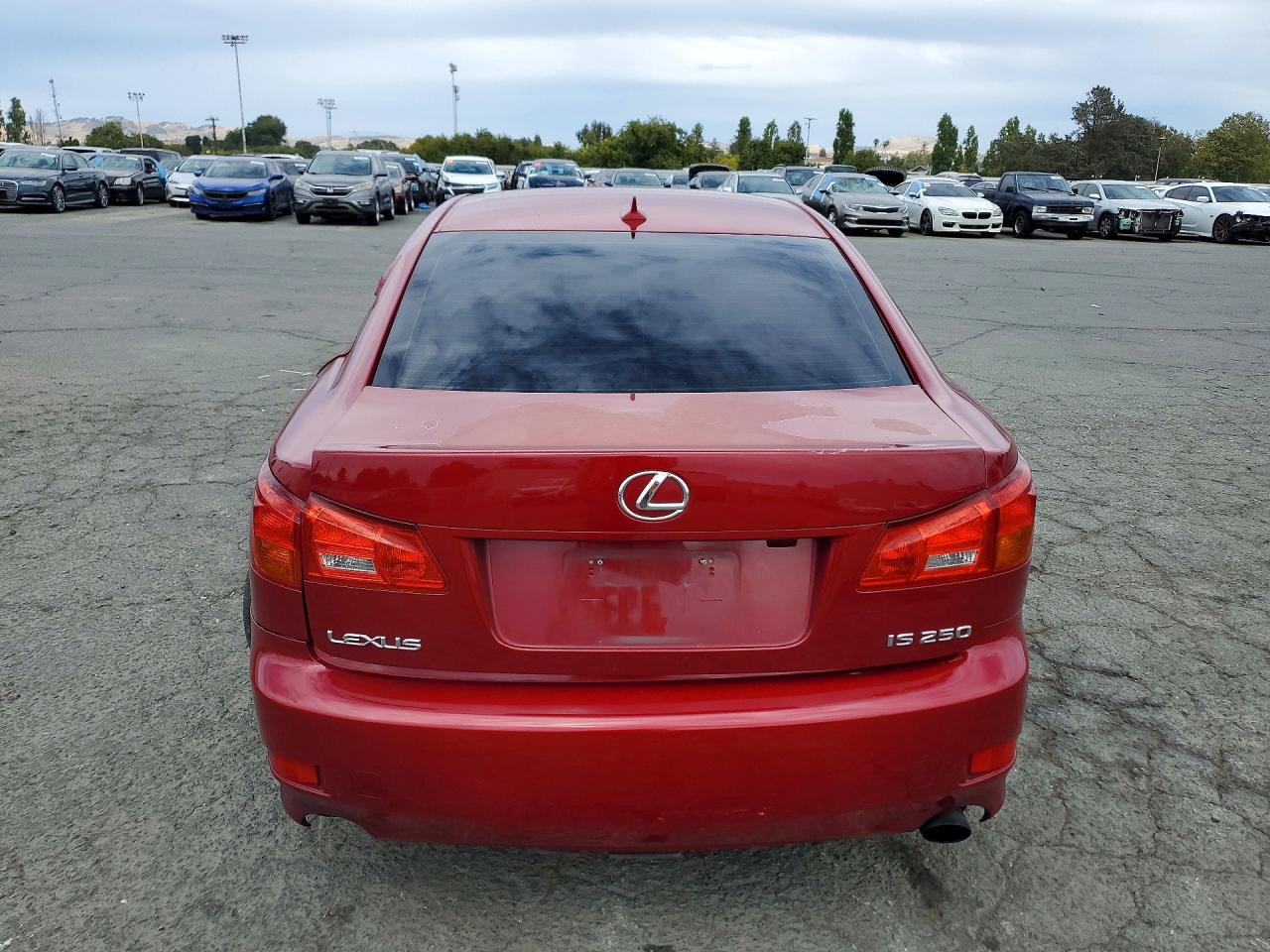 2008 Lexus Is 250 Красный vin: JTHBK262485054888