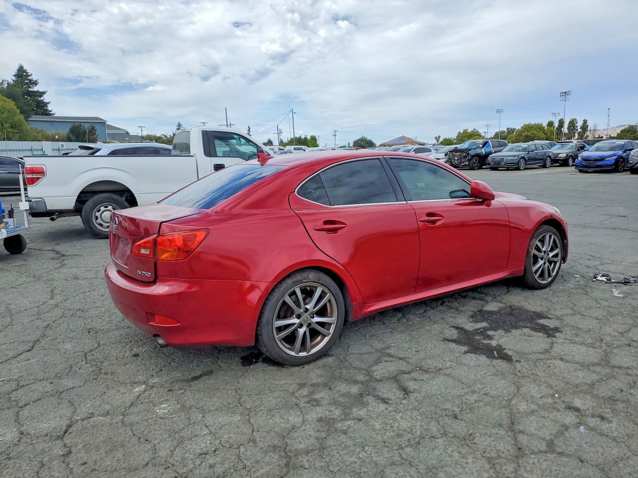2008 Lexus Is 250 Красный vin: JTHBK262485054888