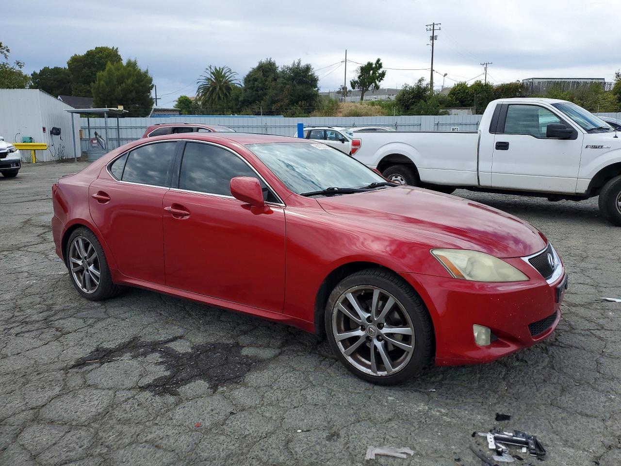 2008 Lexus Is 250 Красный vin: JTHBK262485054888