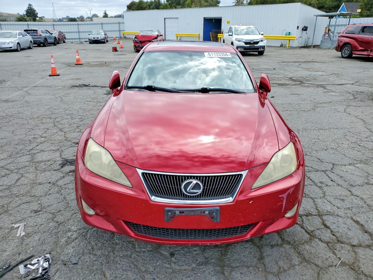 2008 Lexus Is 250 Красный vin: JTHBK262485054888