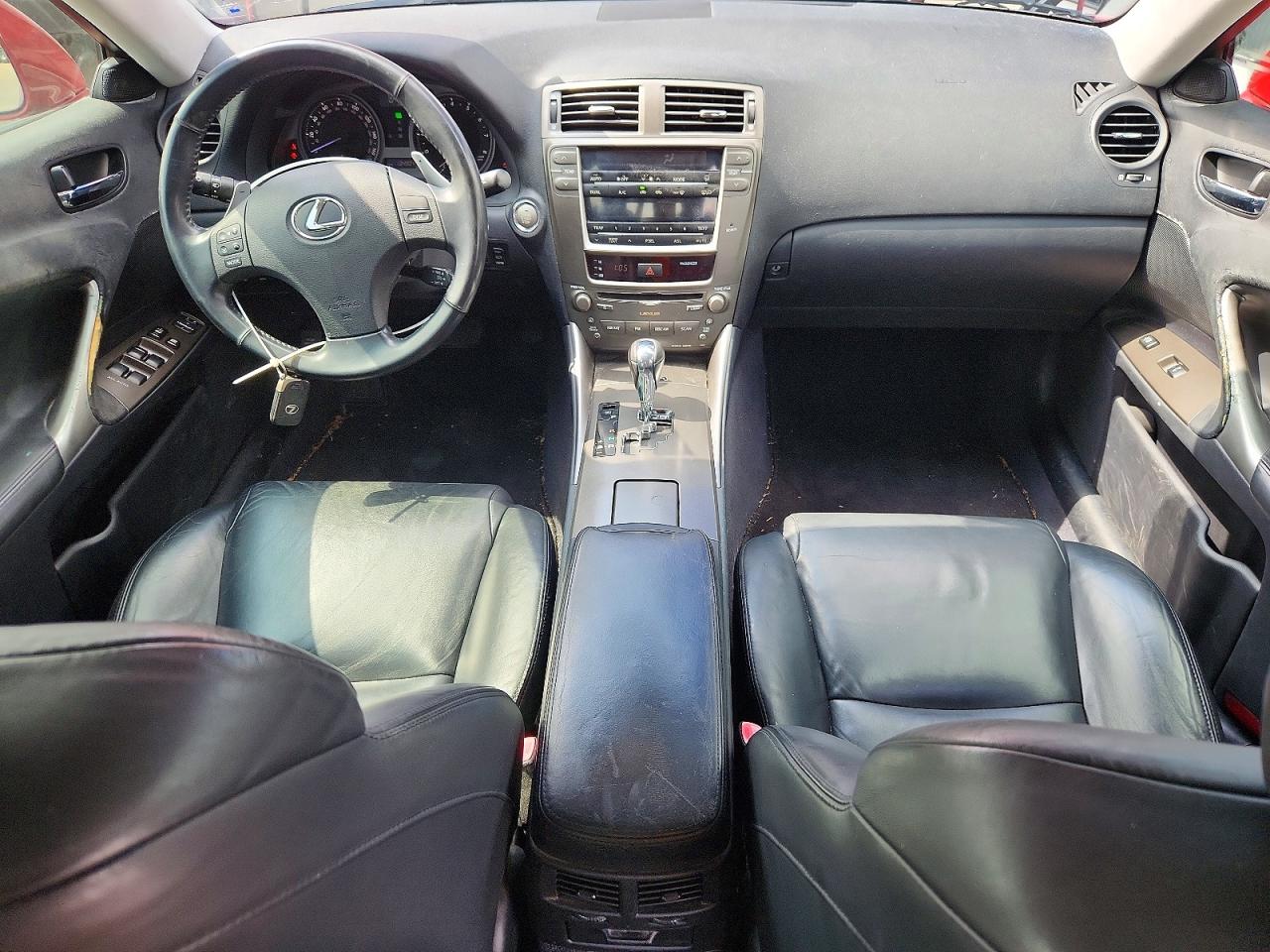 2008 Lexus Is 250 Burgundy vin: JTHBK262485072310